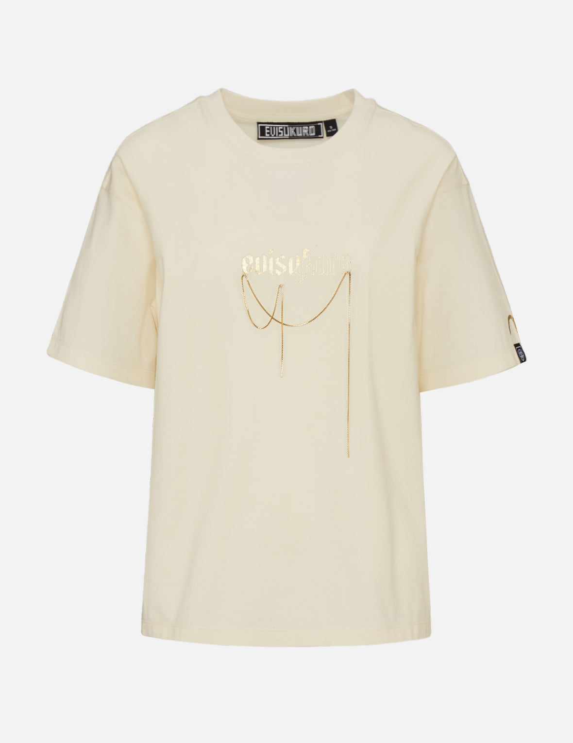 Draped Metal Chain T-shirt