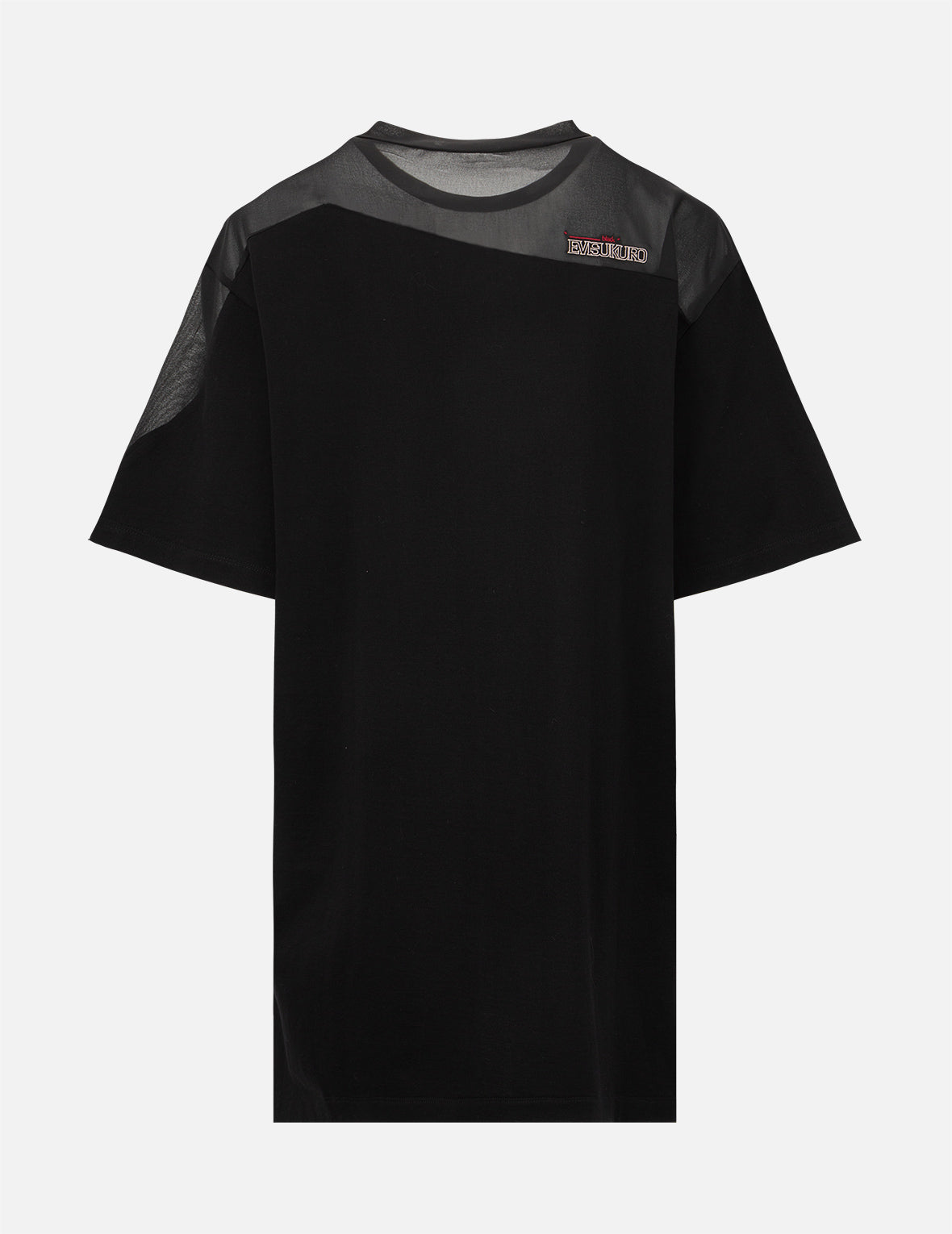 不规则拼布长款T恤