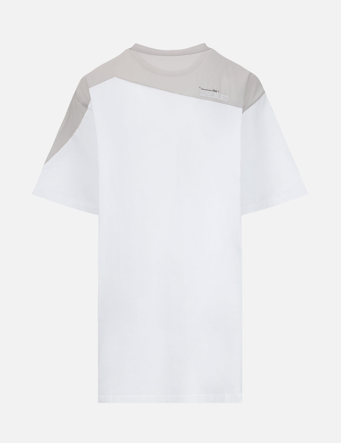 不规则拼布长款T恤