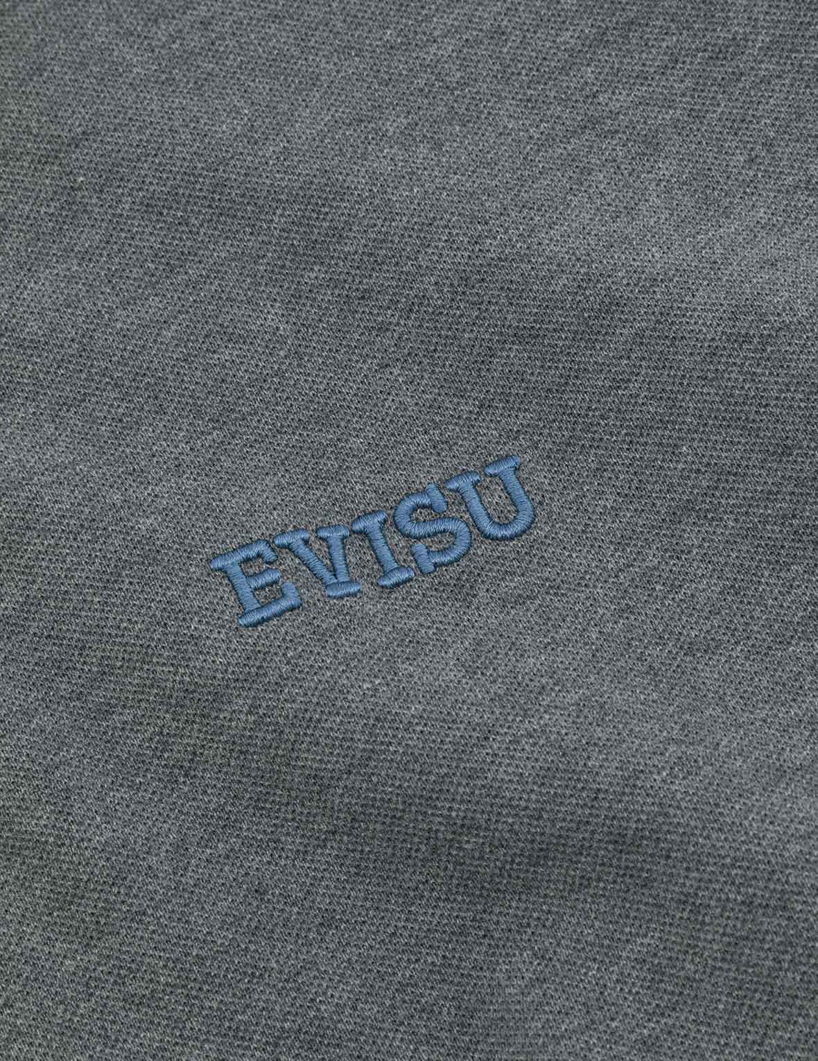 Logo Embroidery and Seagull Motif Collar Relax Fit Polo Shirt