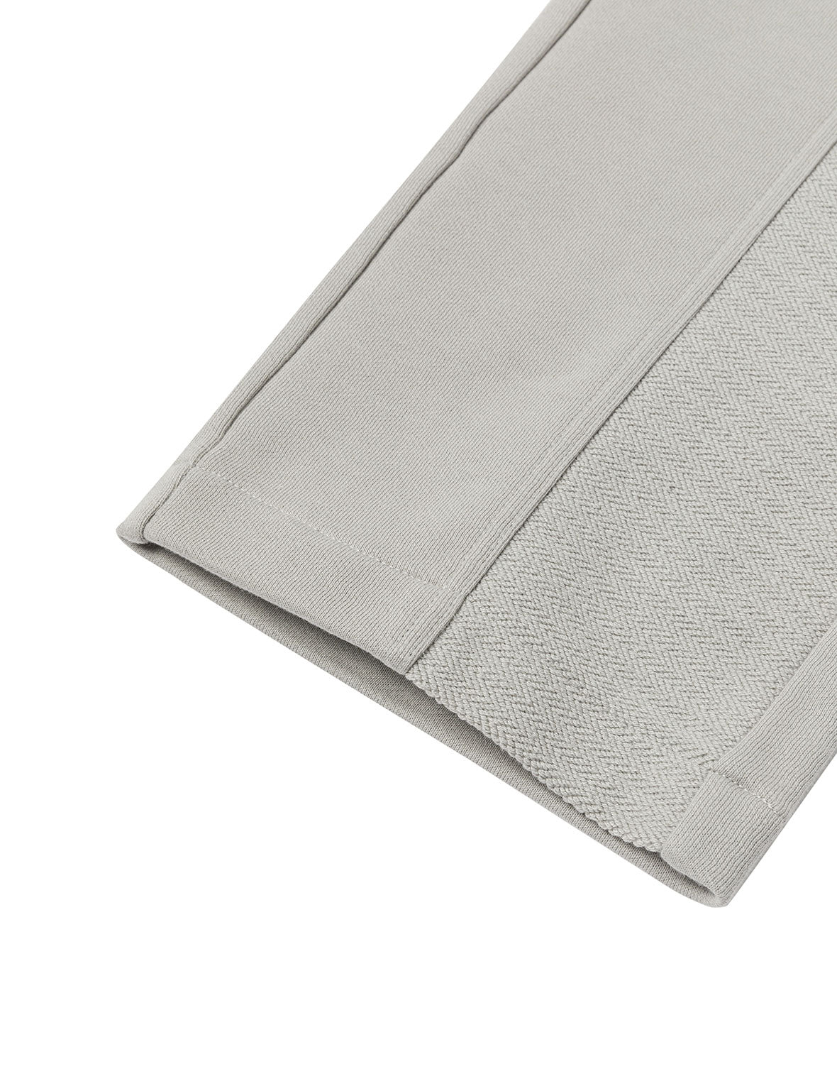 家花贴布和错位车缝时尚版型运动裤