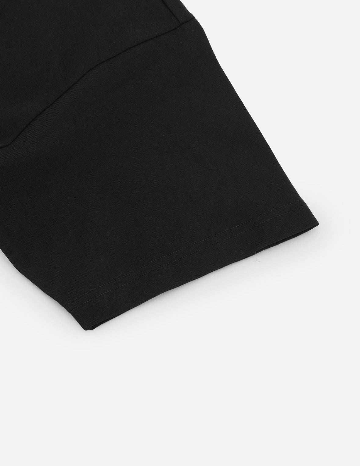 笔刷海鸥和口号印花宽版休闲T恤