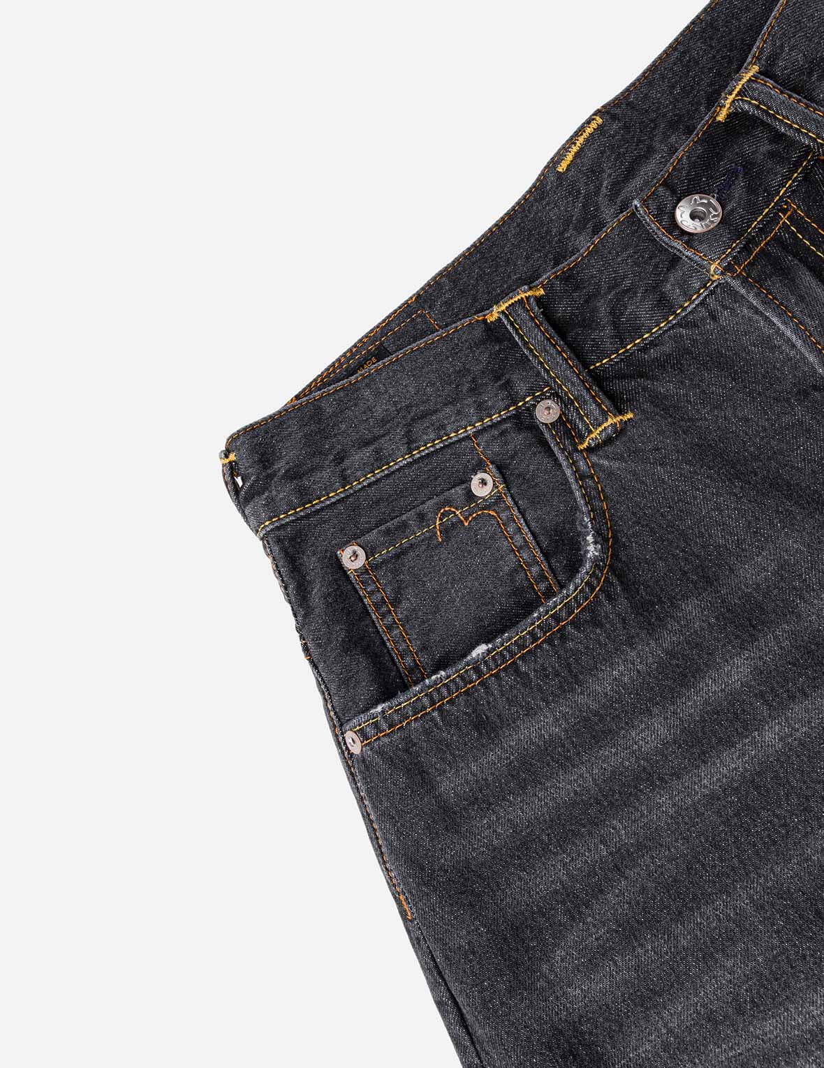 Skull Daicock Denim Shorts