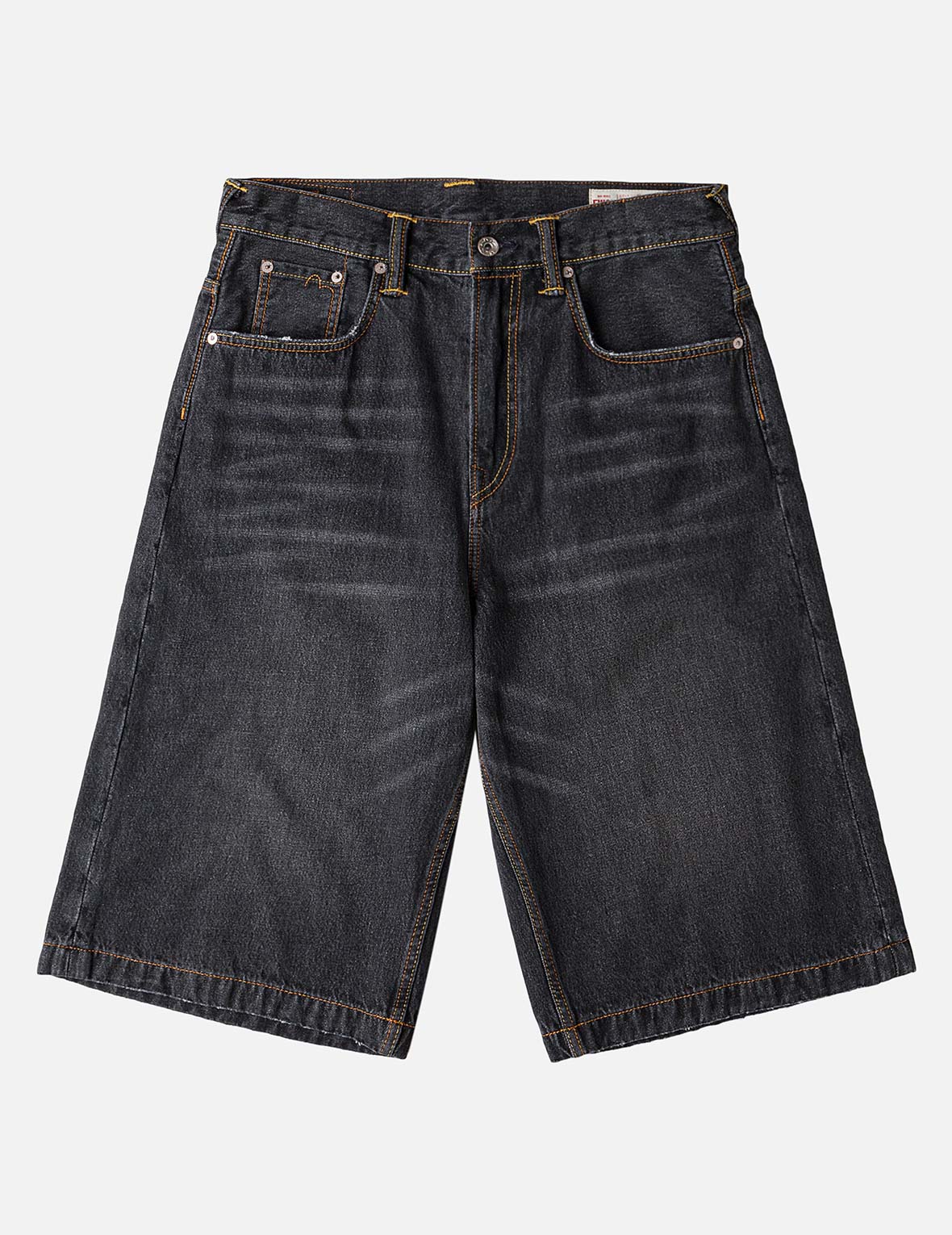 Skull Daicock Denim Shorts
