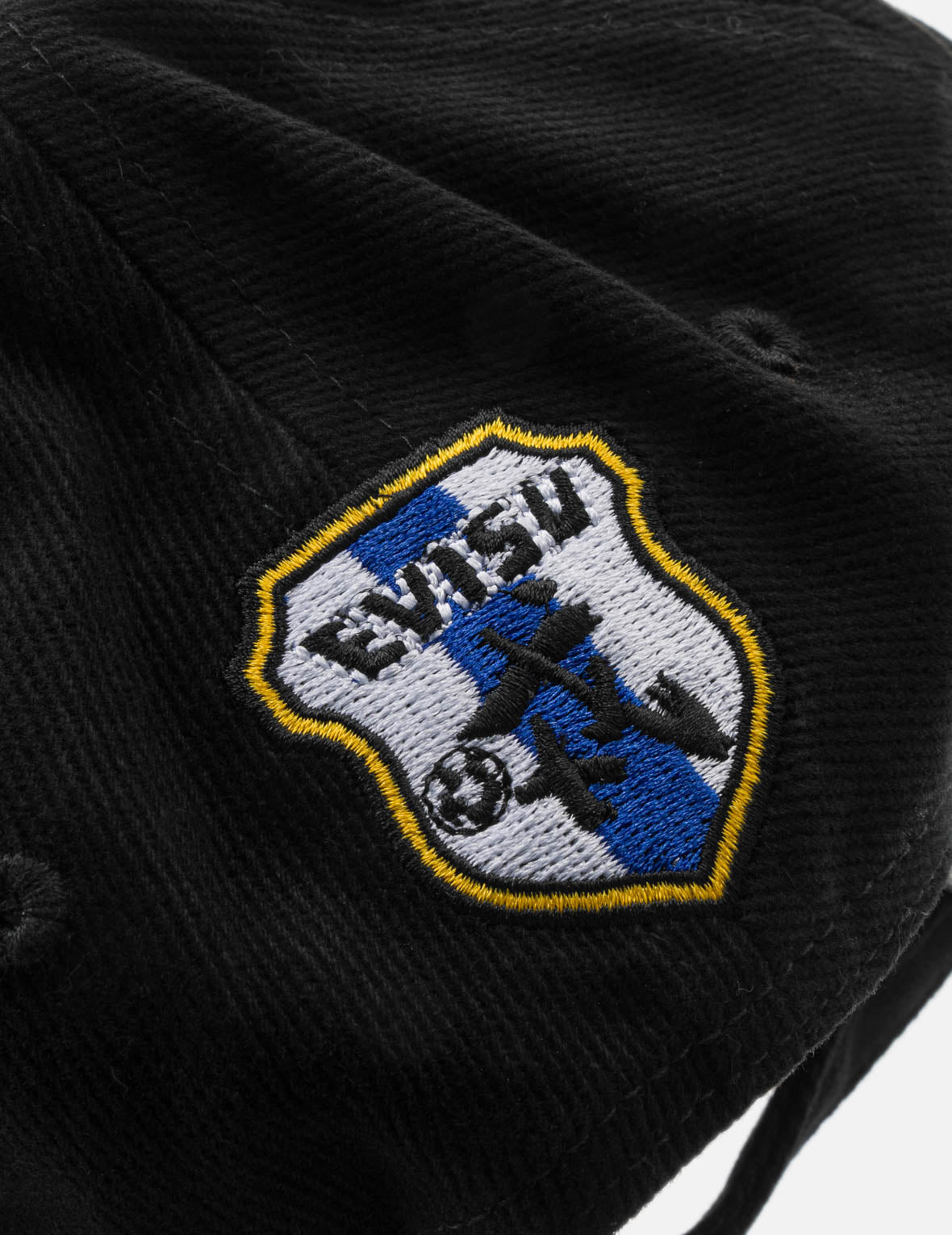 Little Devil & Angel Washed Corduroy Baseball Cap