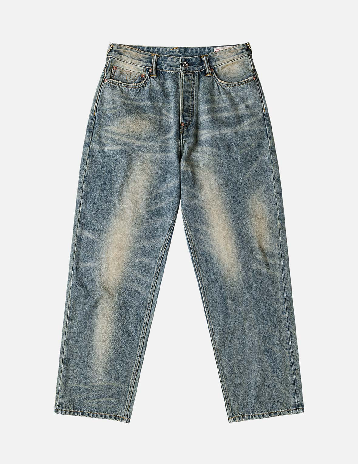 Multi-pocket style Washing Jeans #2038