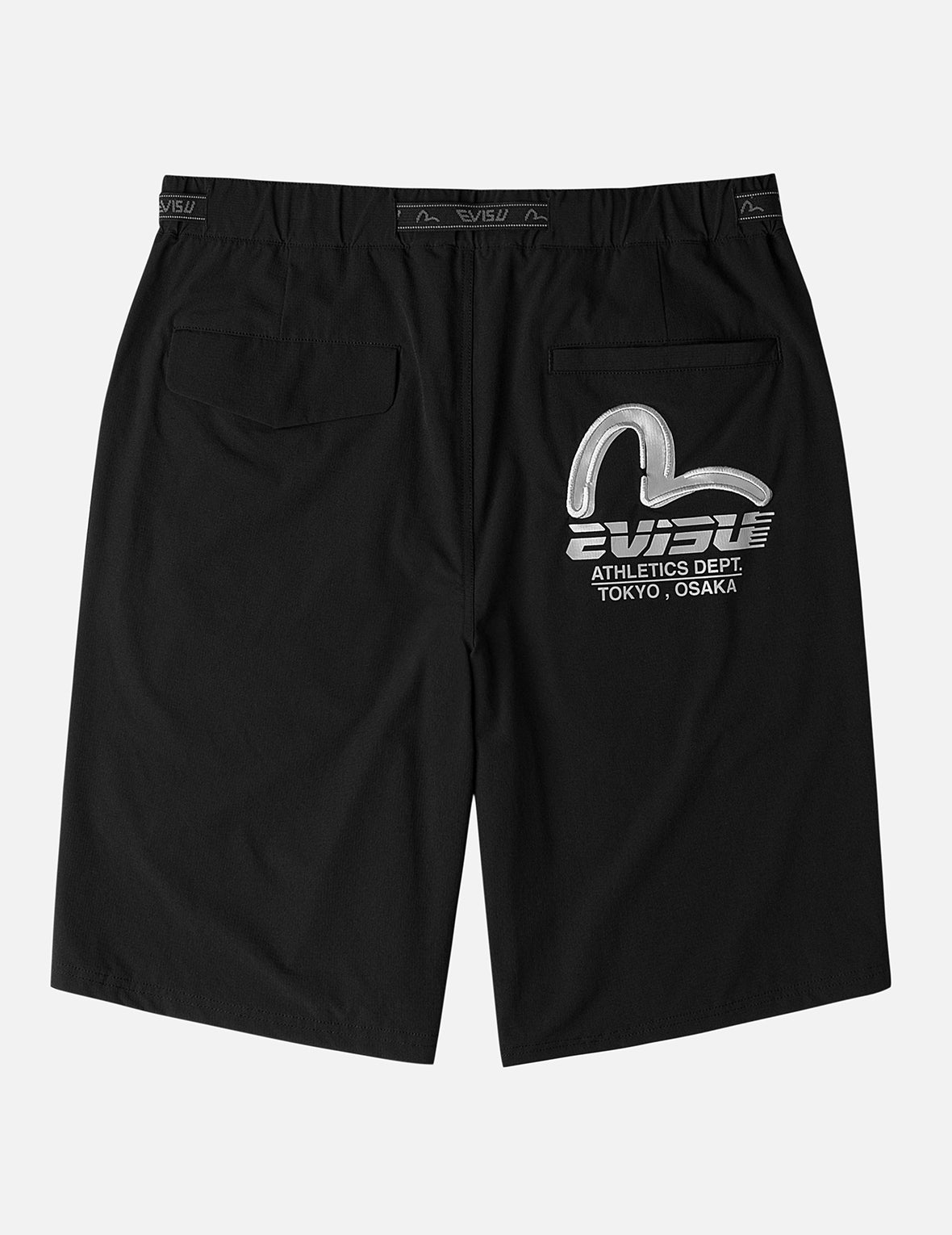 腰带设计梭织短裤