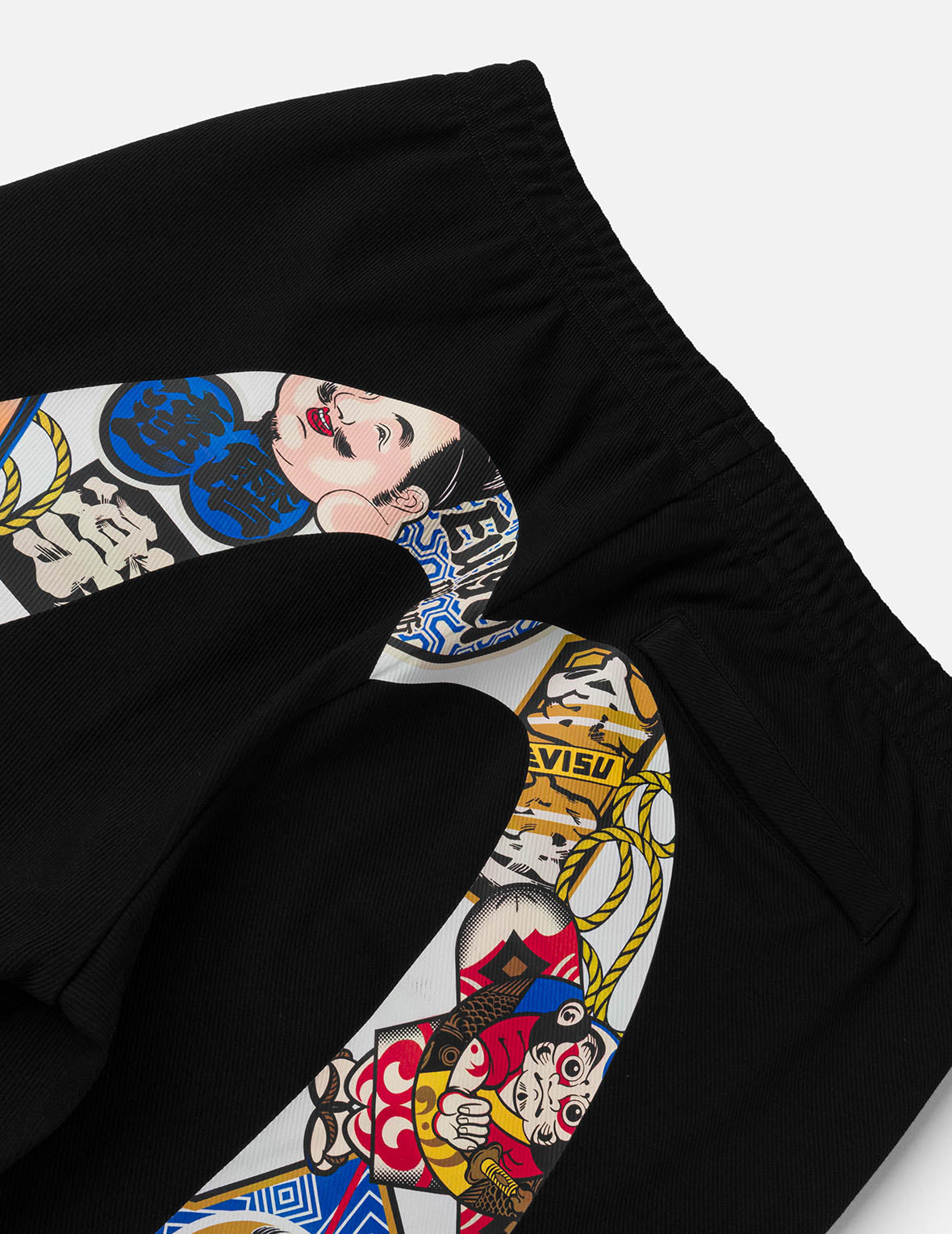 日式风筝大M印花运动裤