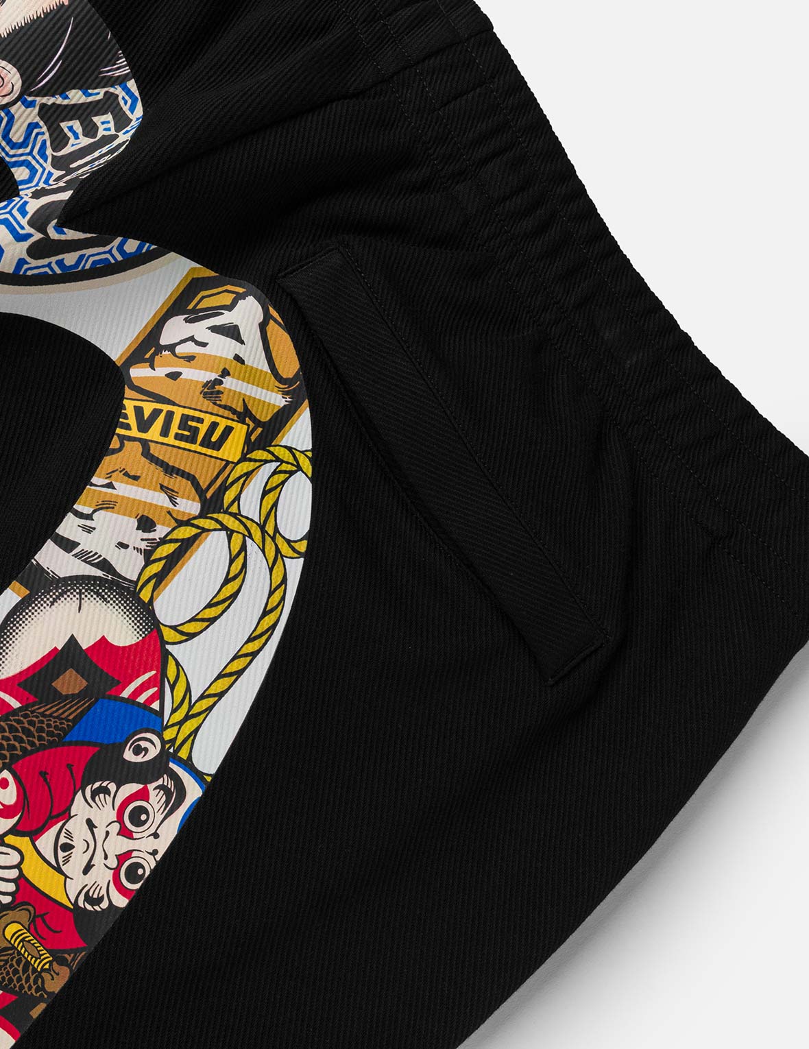 日式风筝大M印花运动裤