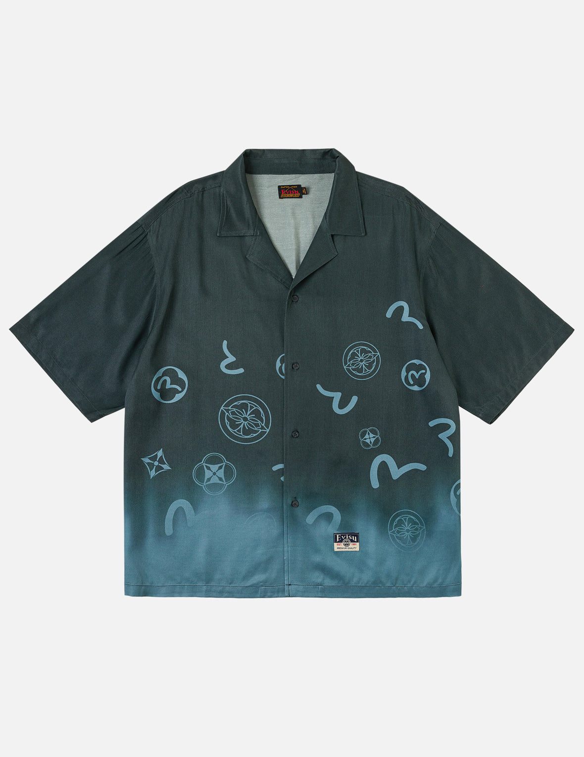 Dip-Dye Monogram Shirt