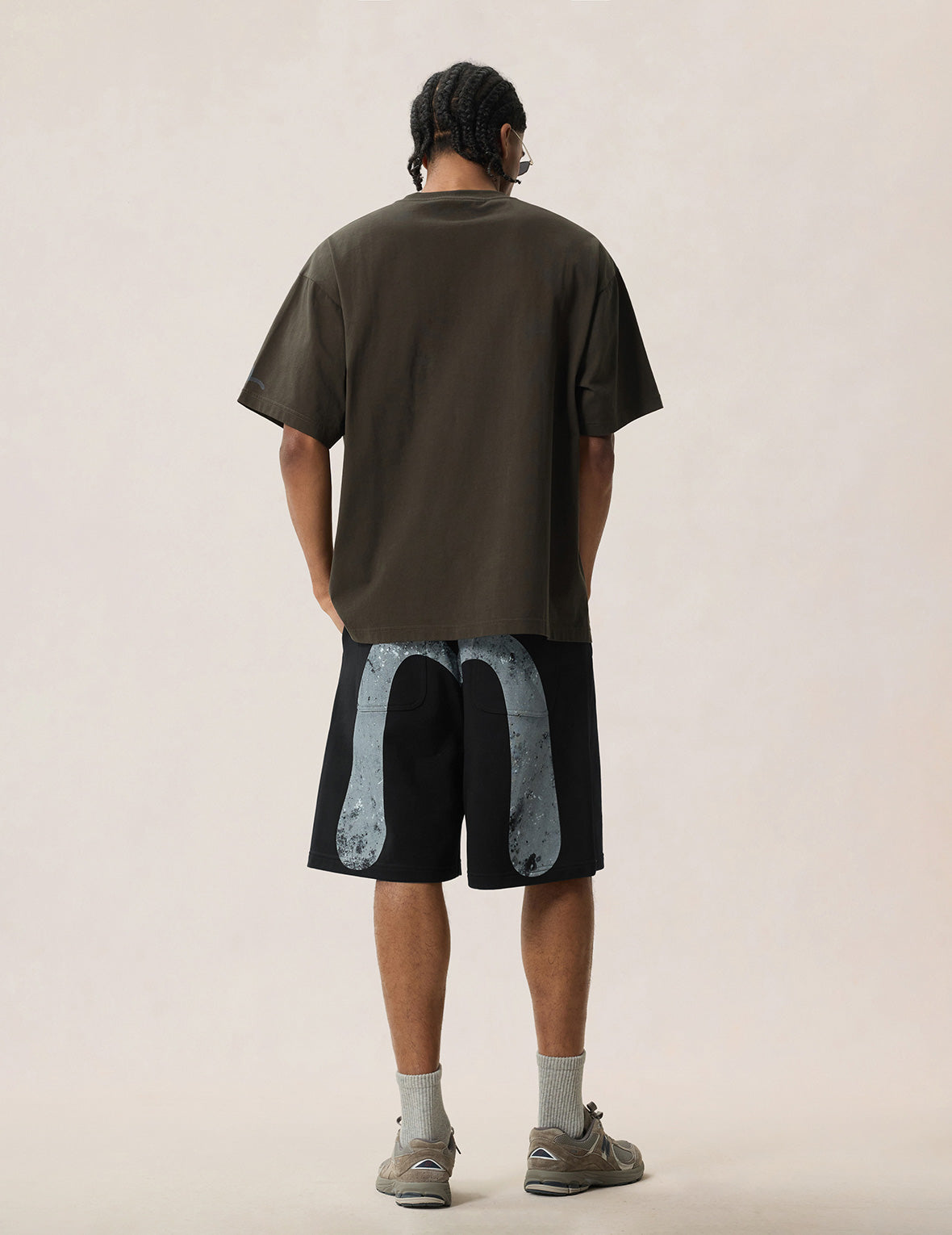 Spray-dye Daicock Sweat Shorts