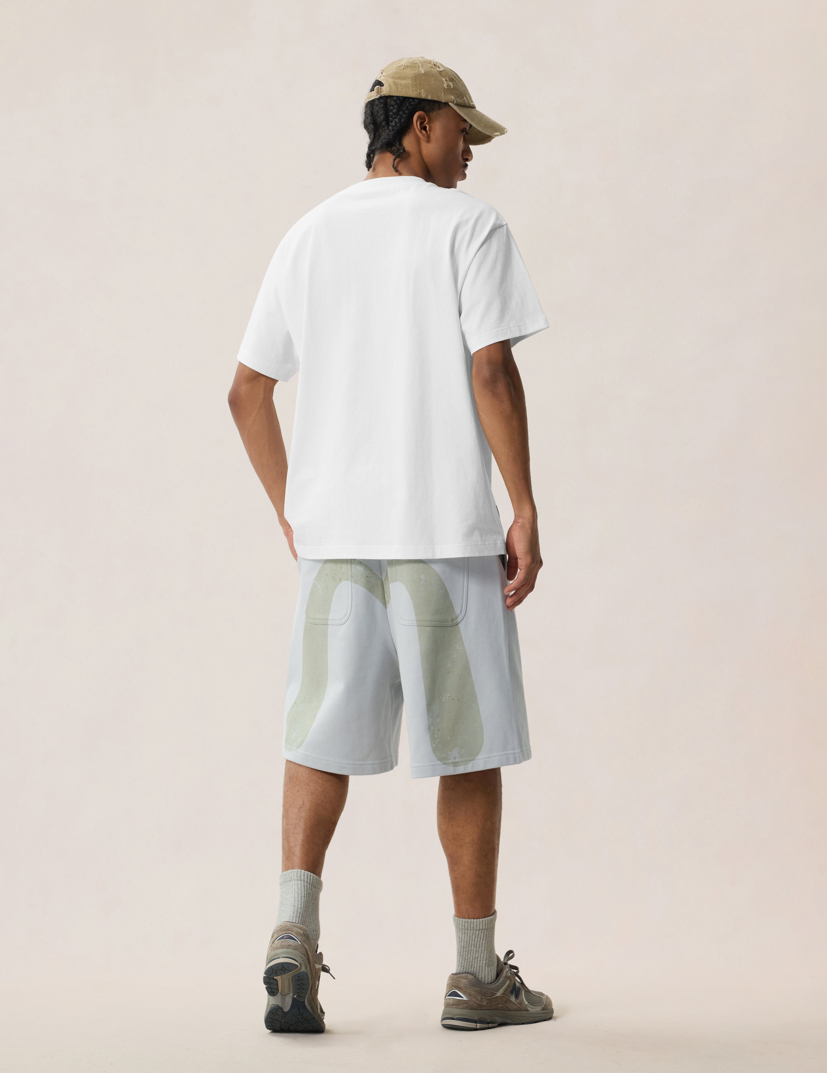 Spray-dye Daicock Sweat Shorts