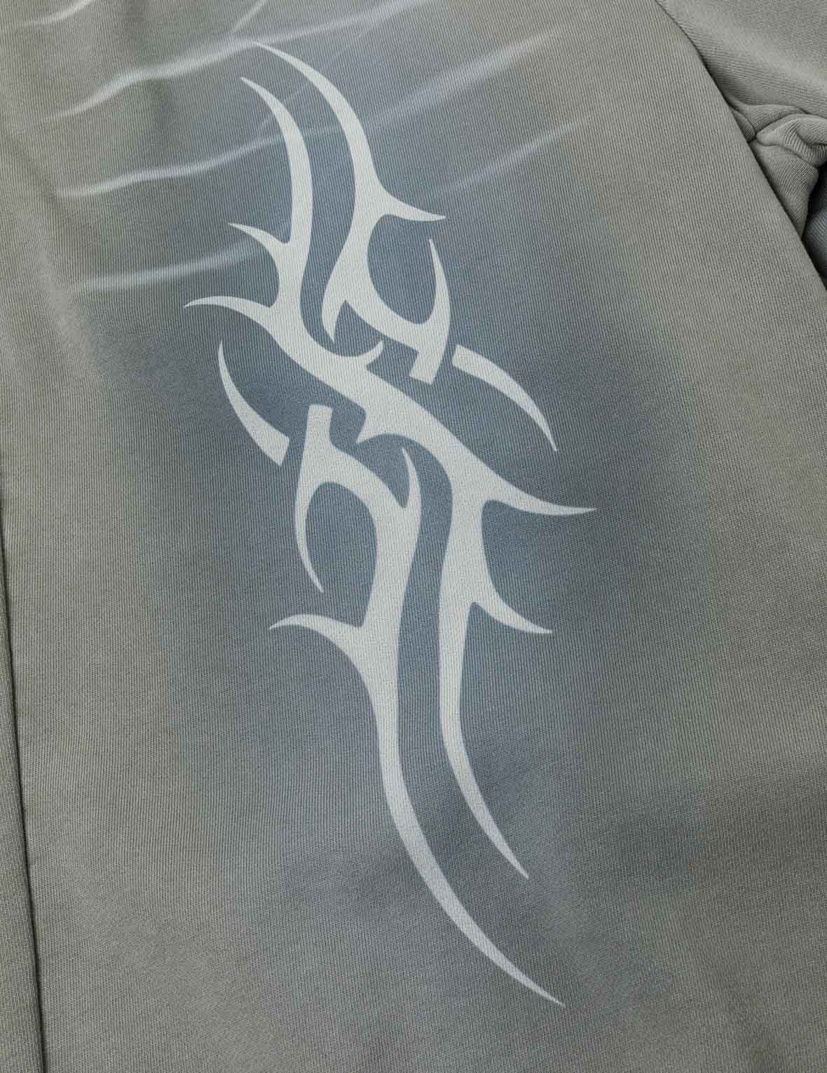 天蝎印花运动短裤