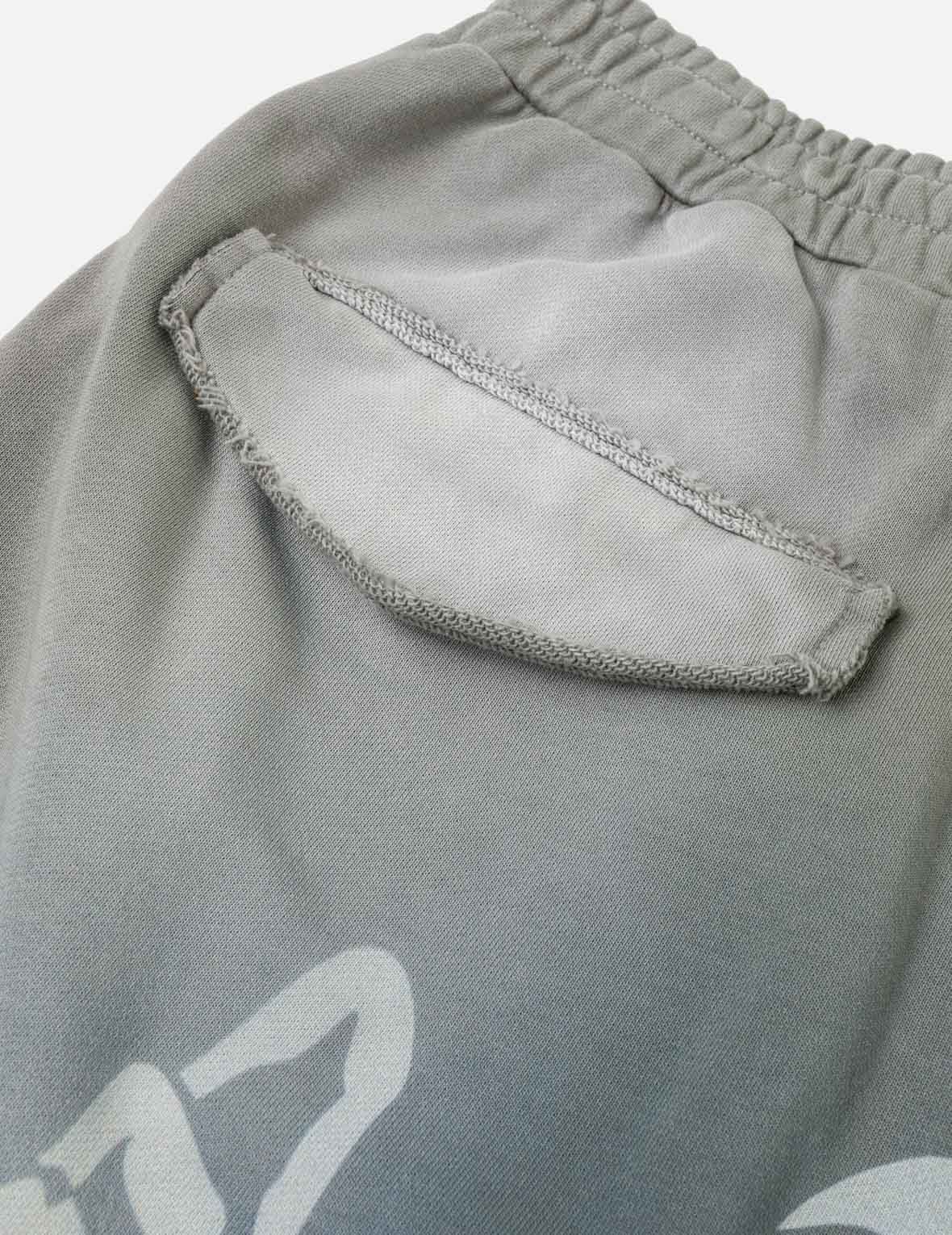 天蝎印花运动短裤