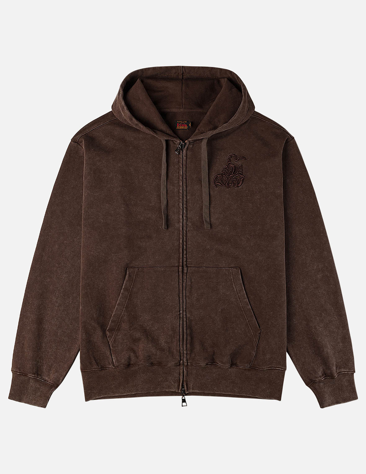 Scorpio Embroidery Hoodie