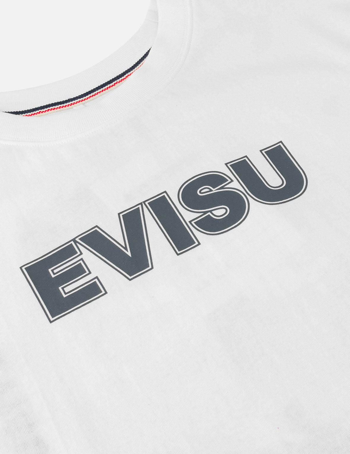 竹叶刺绣山水家纹T恤