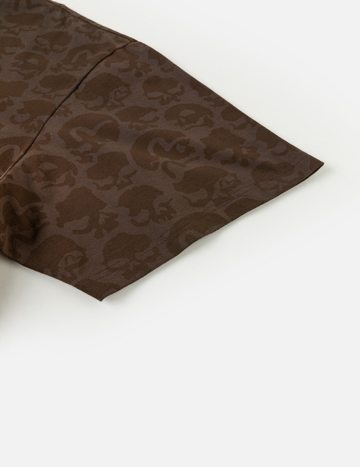 满版骷髅武士刺绣T恤