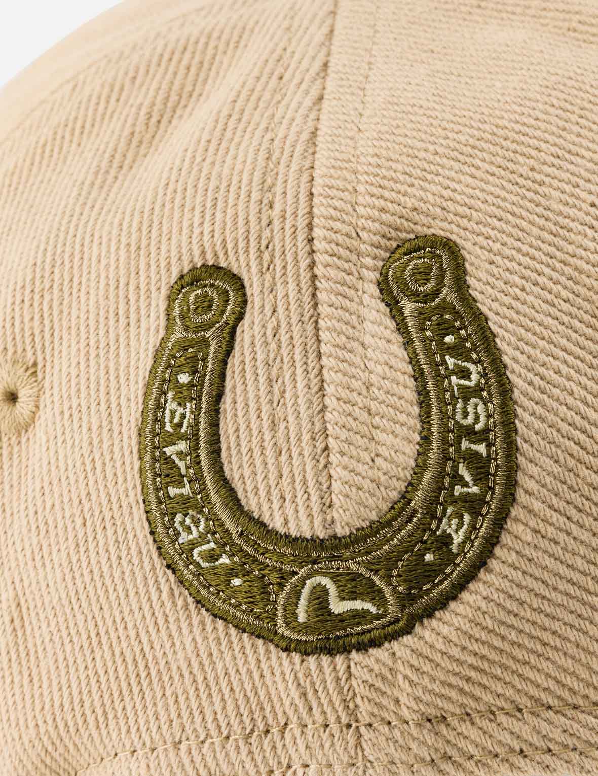 Evisu Logo Embroidery Cap - Beige
