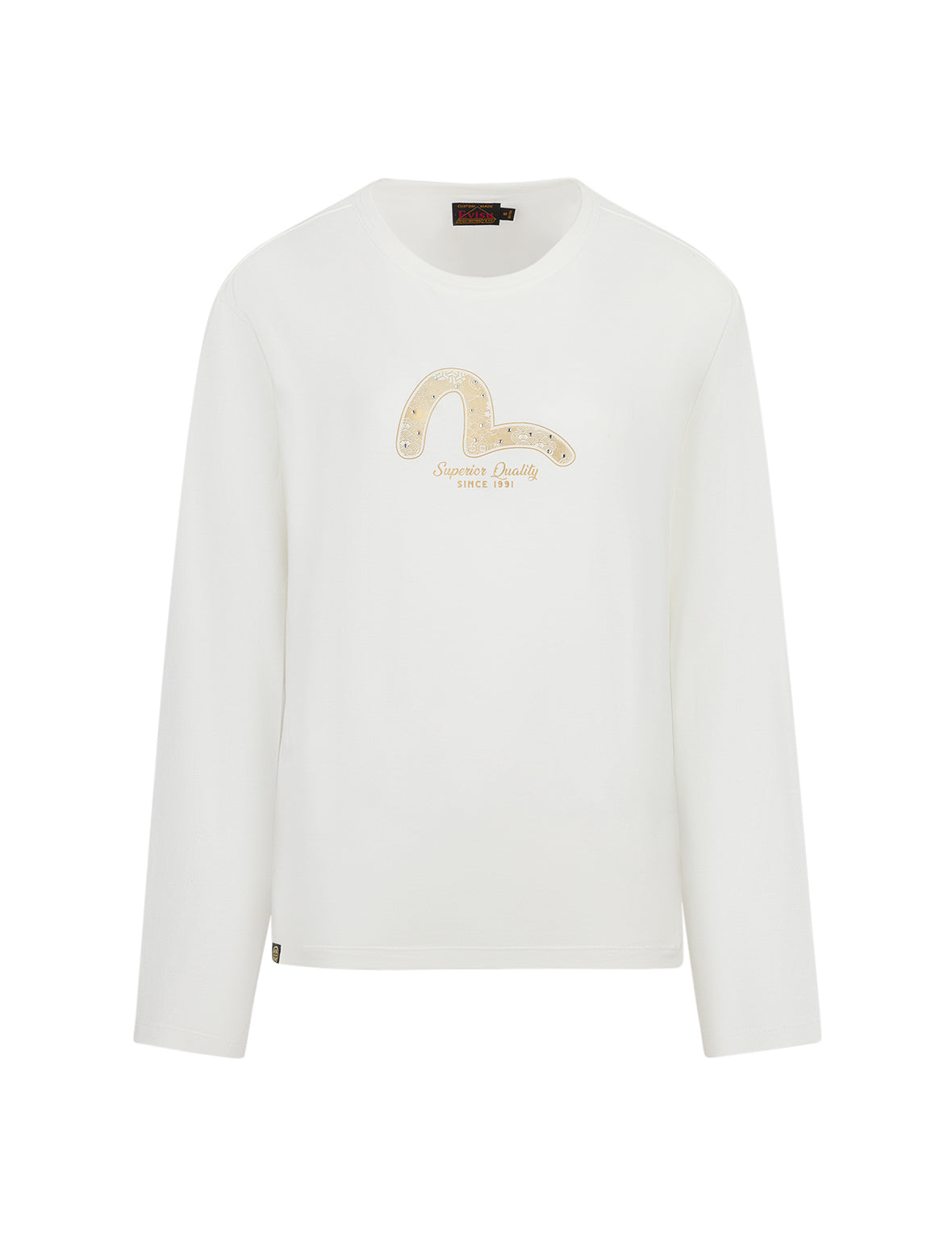 海鸥箔印铆钉常规版型T恤