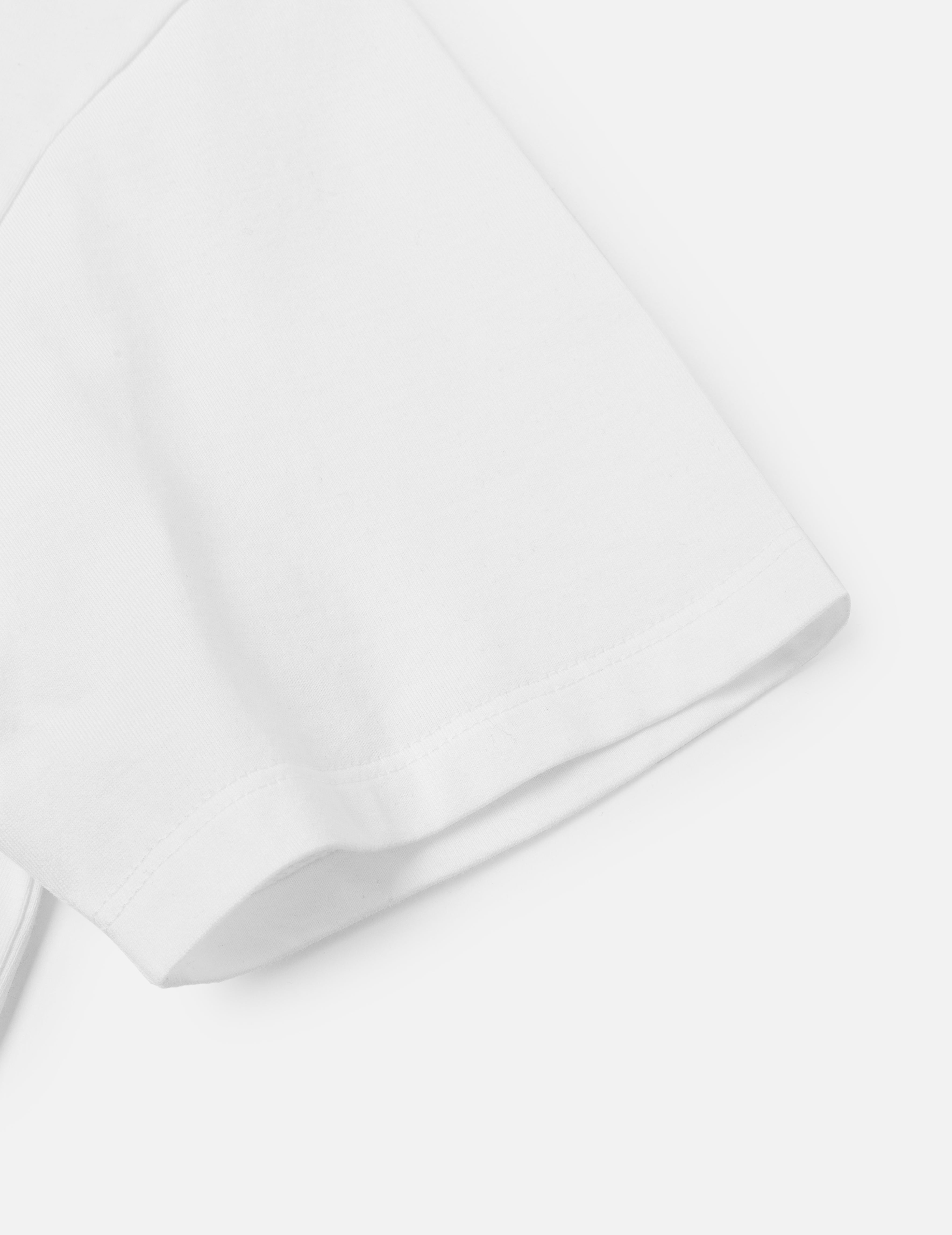 Kamon Rhinestone Cropped T-Shirt