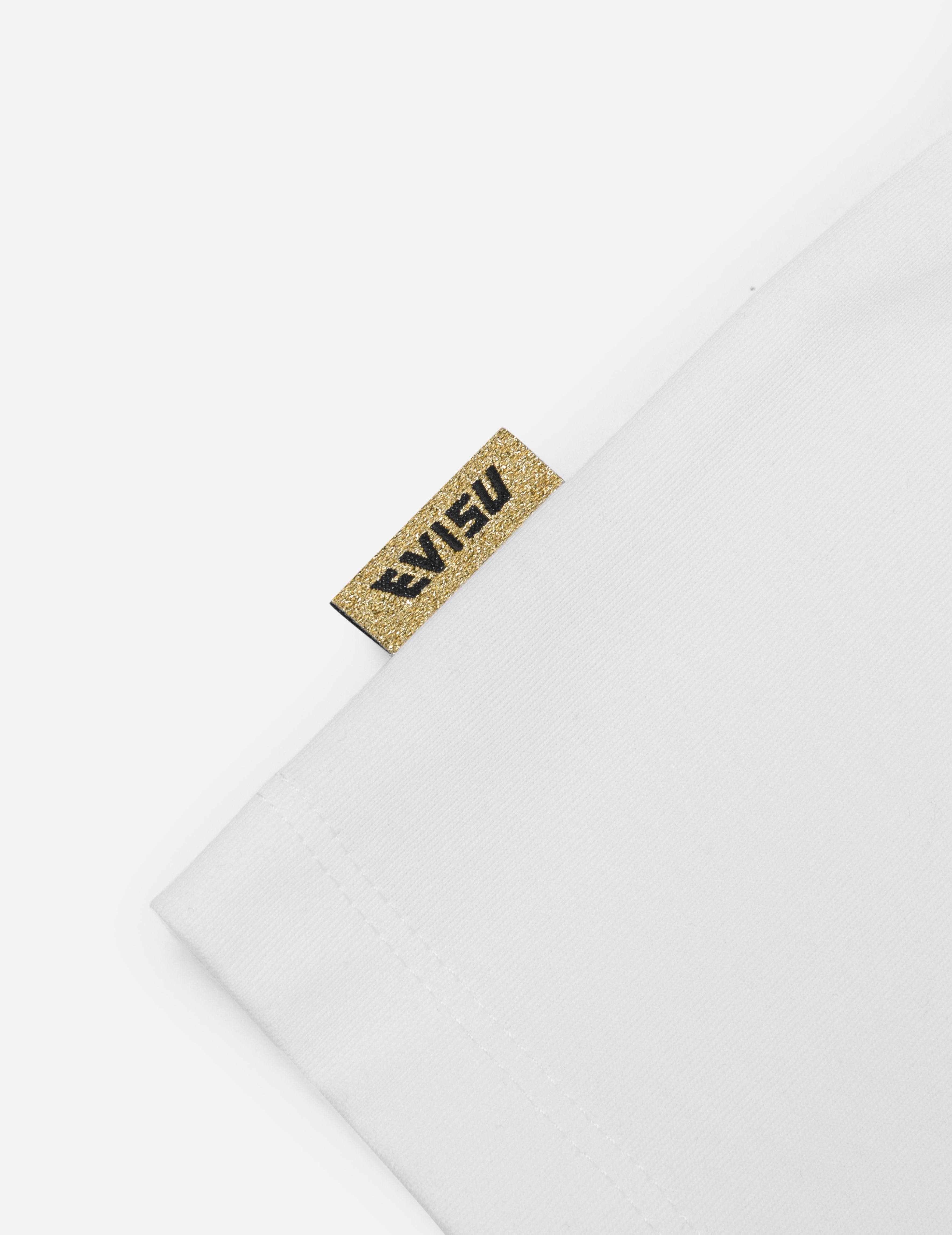 Kamon Rhinestone Cropped T-Shirt