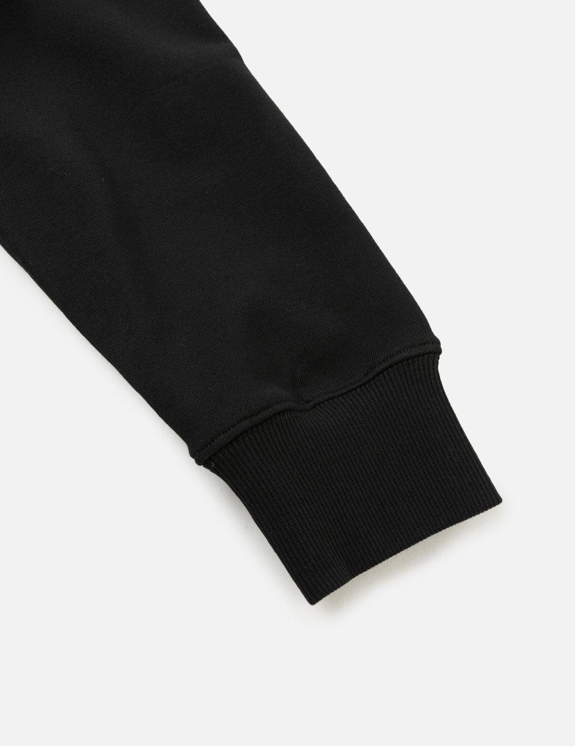 Reversed Fabric Patched Sweatshirt