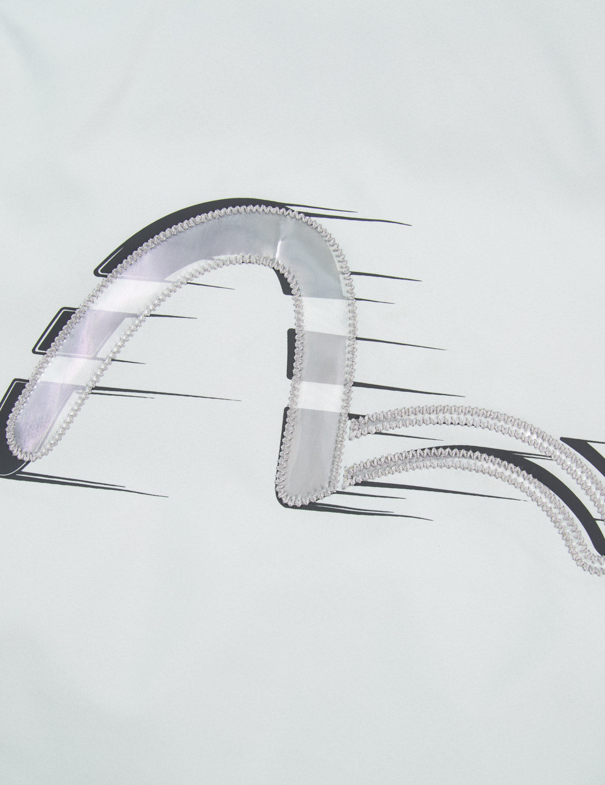 移动式PVC海鸥拼贴羽绒夹克