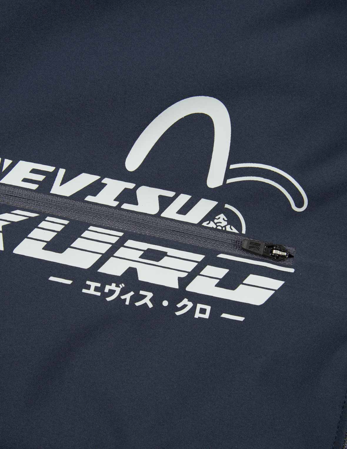 移动式PVC海鸥拼贴羽绒夹克