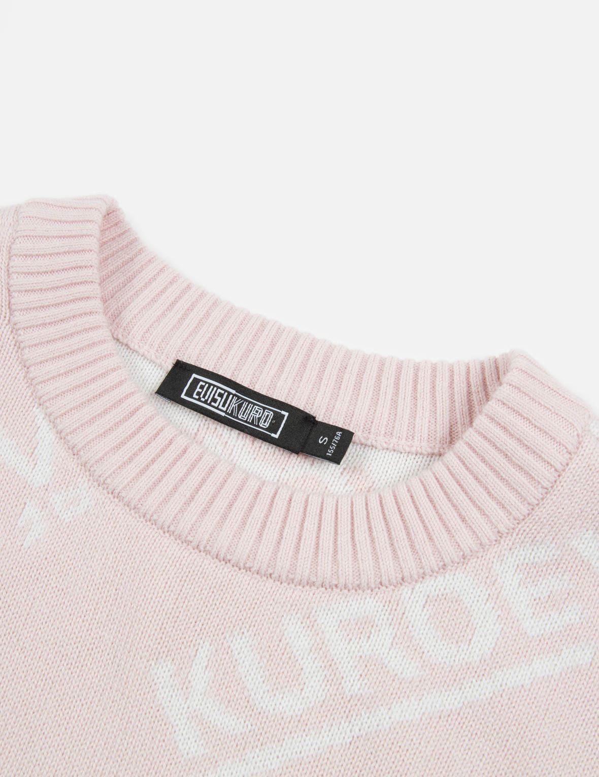 满地Logo提花高领毛衣