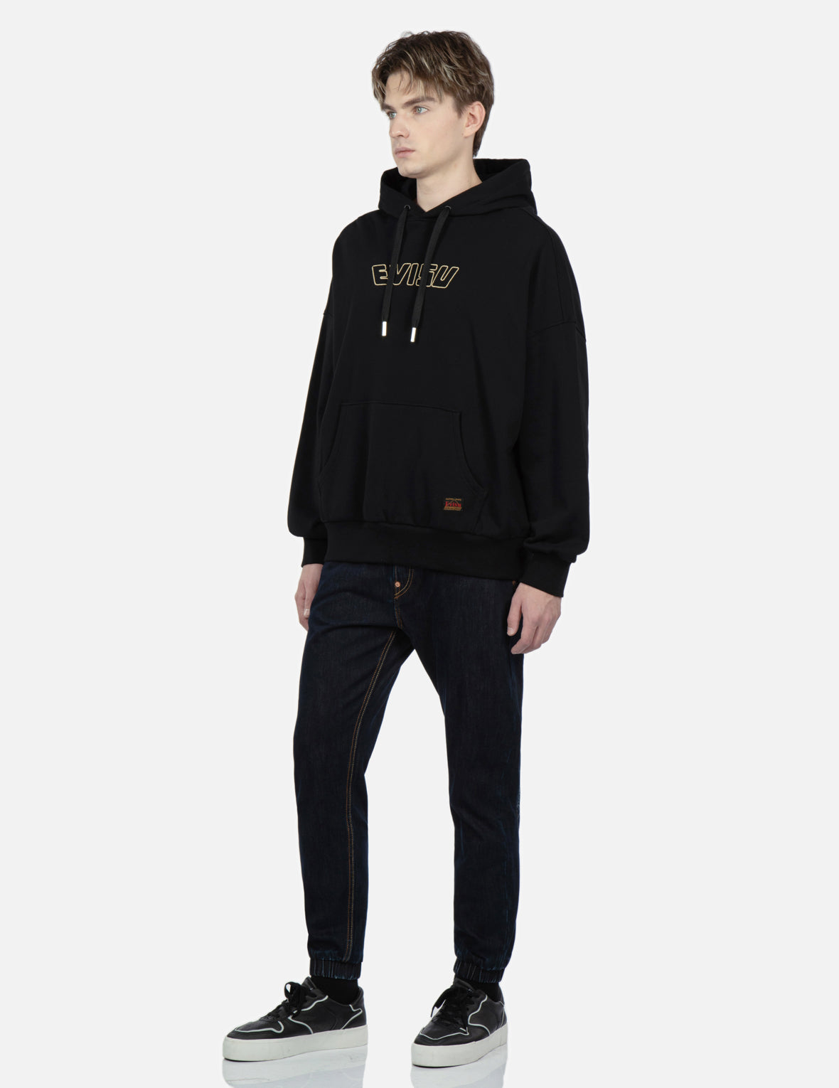 Fisherman Godhead Print Hooded Sweatshirt