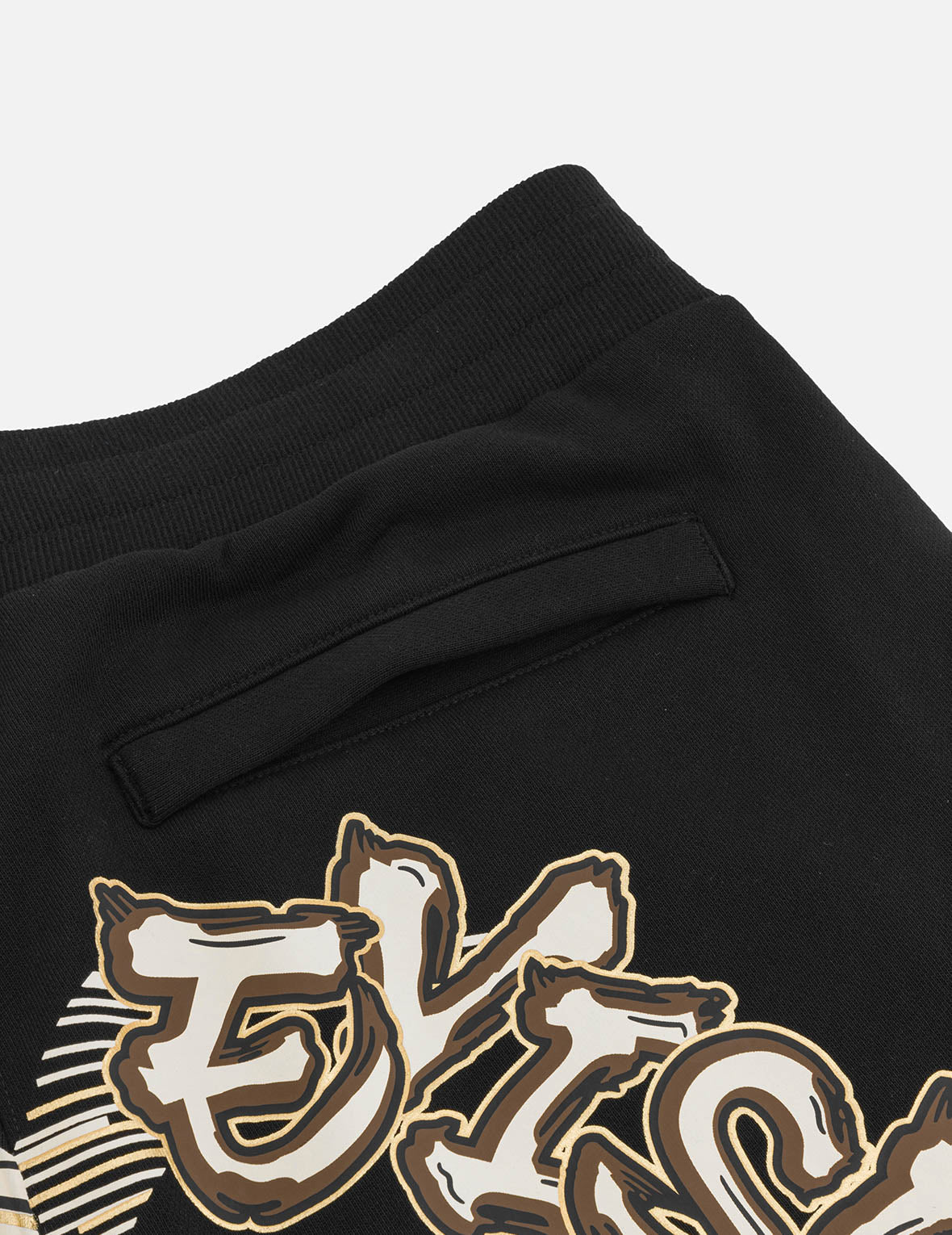 忍者达摩大M印花常规版型运动裤