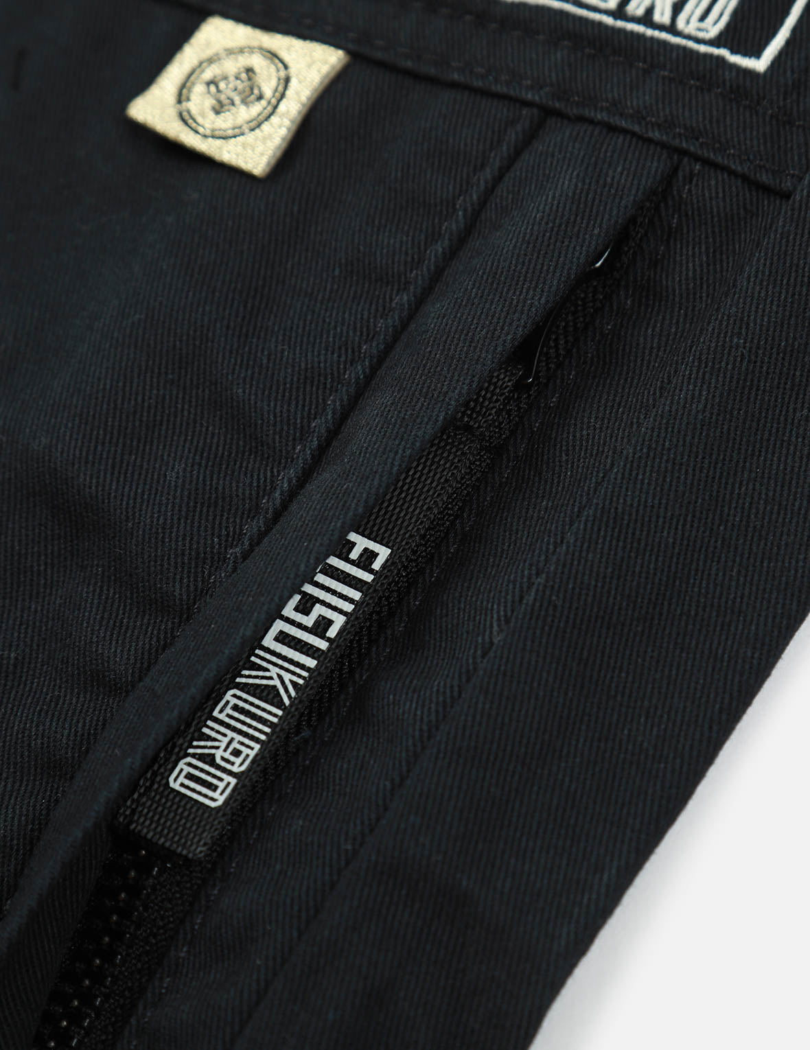 Seagull and Logo Embroidery Panelling Shorts