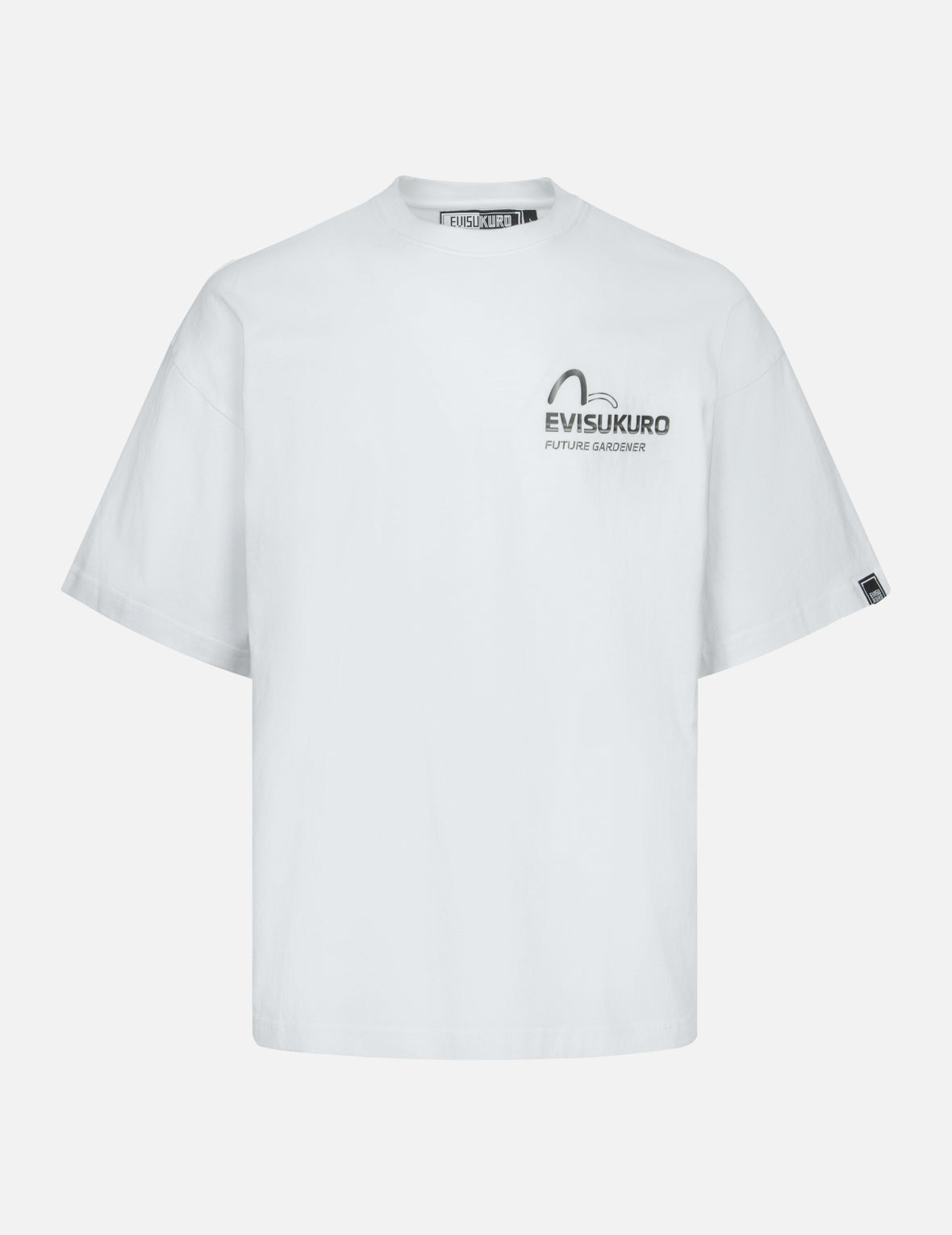 Multi Slogans with 3D Logo Oversized T-shirt