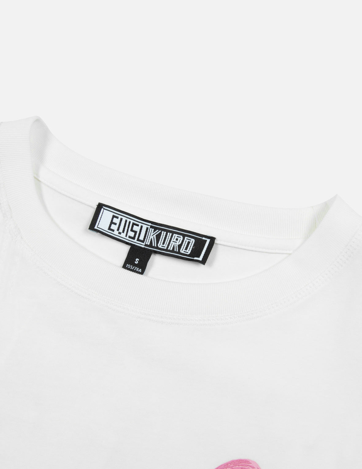 Brush Art Kamon Ruched Fashion Fit T-Shirt