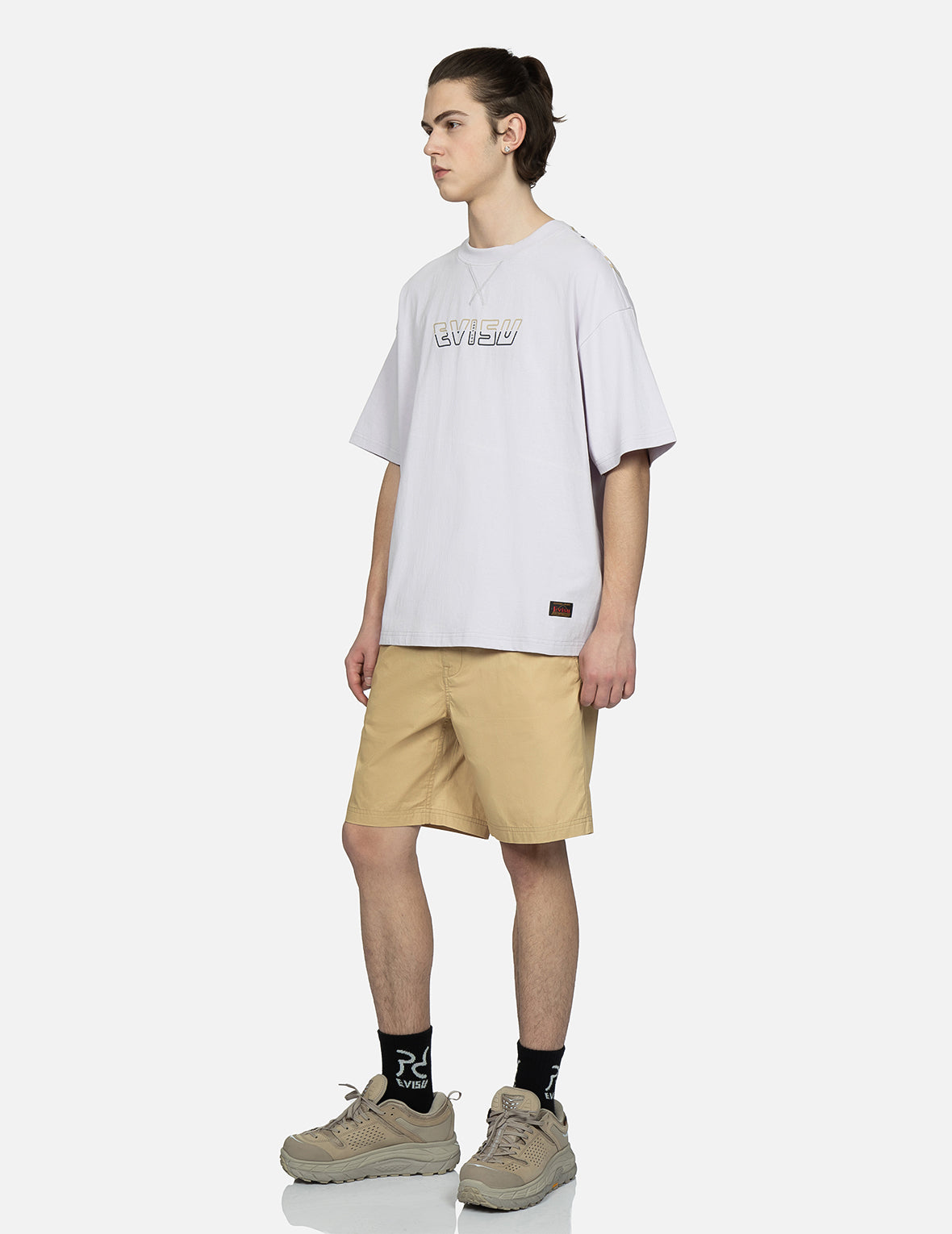 小海鸥刺绣梭织短裤