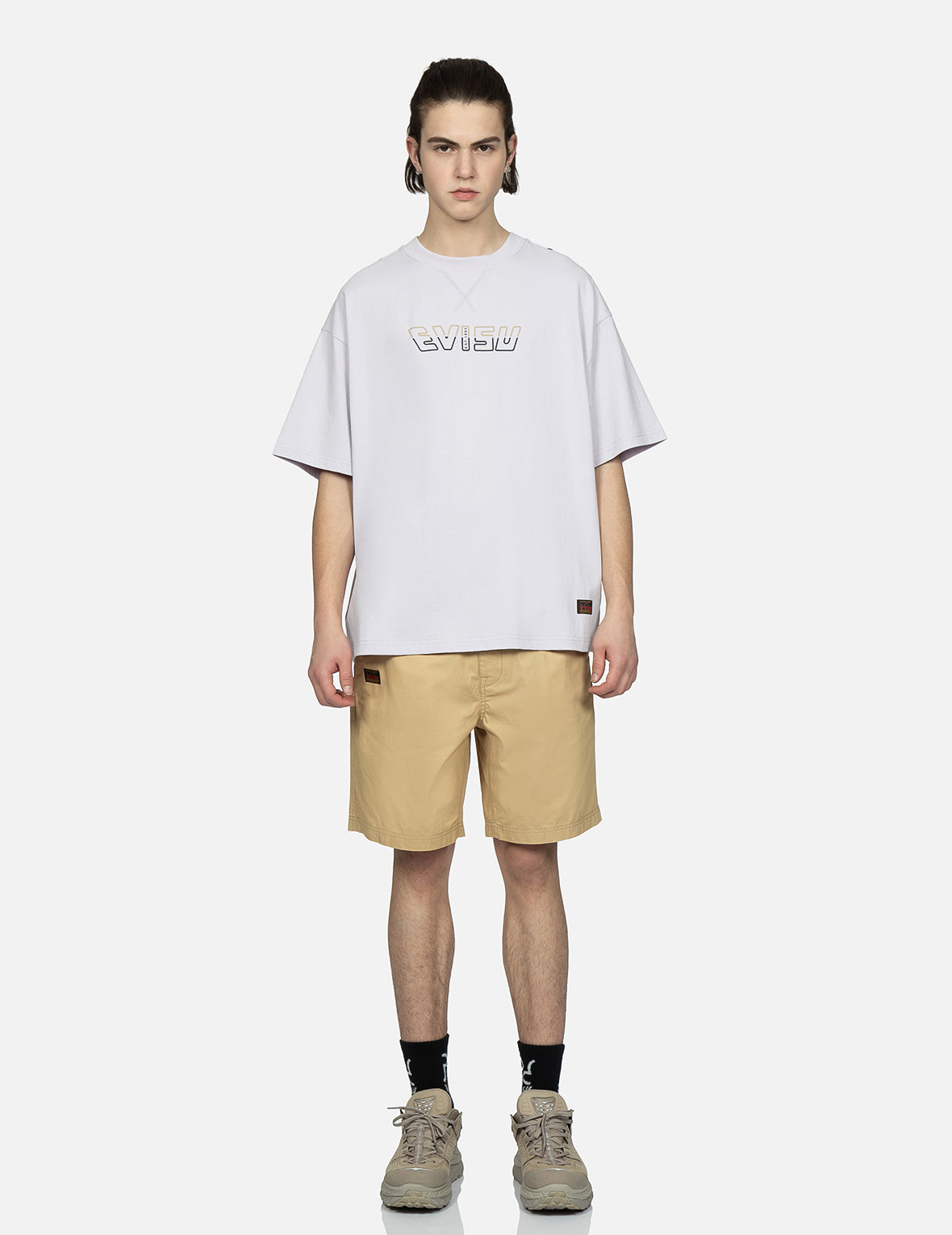 小海鸥刺绣梭织短裤