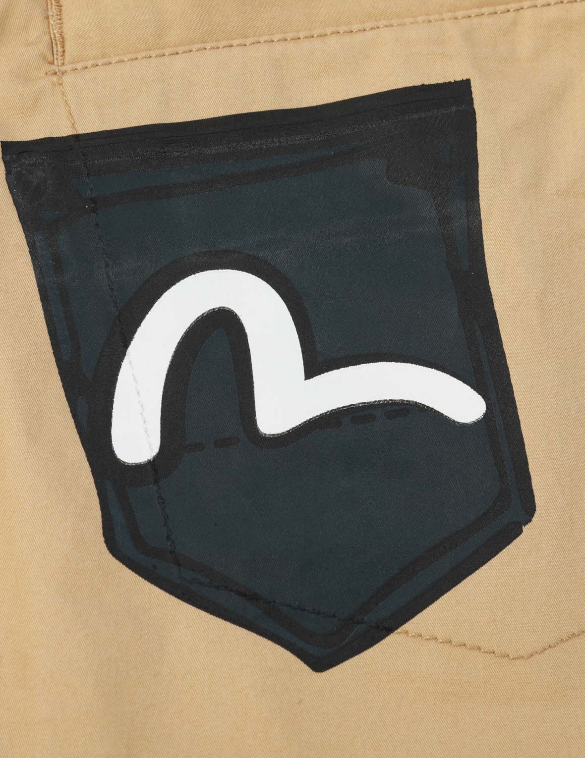 小海鸥刺绣梭织短裤