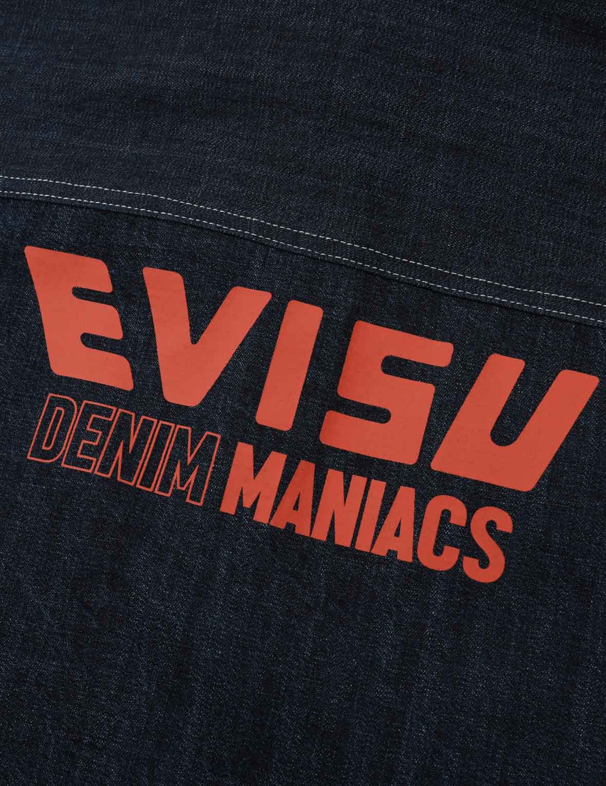 多口袋牛仔衬衫