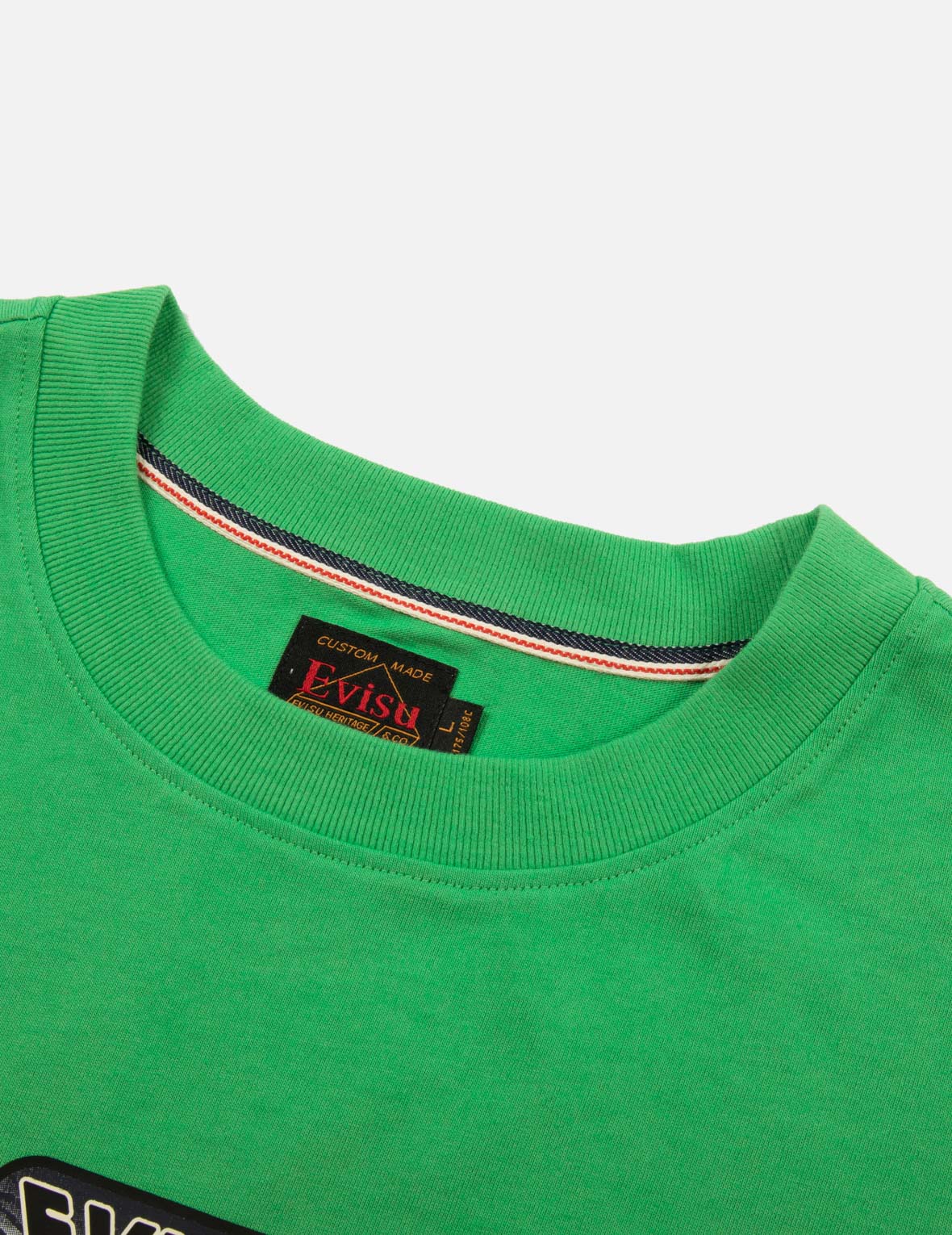 花札达摩与大M印花宽版T恤