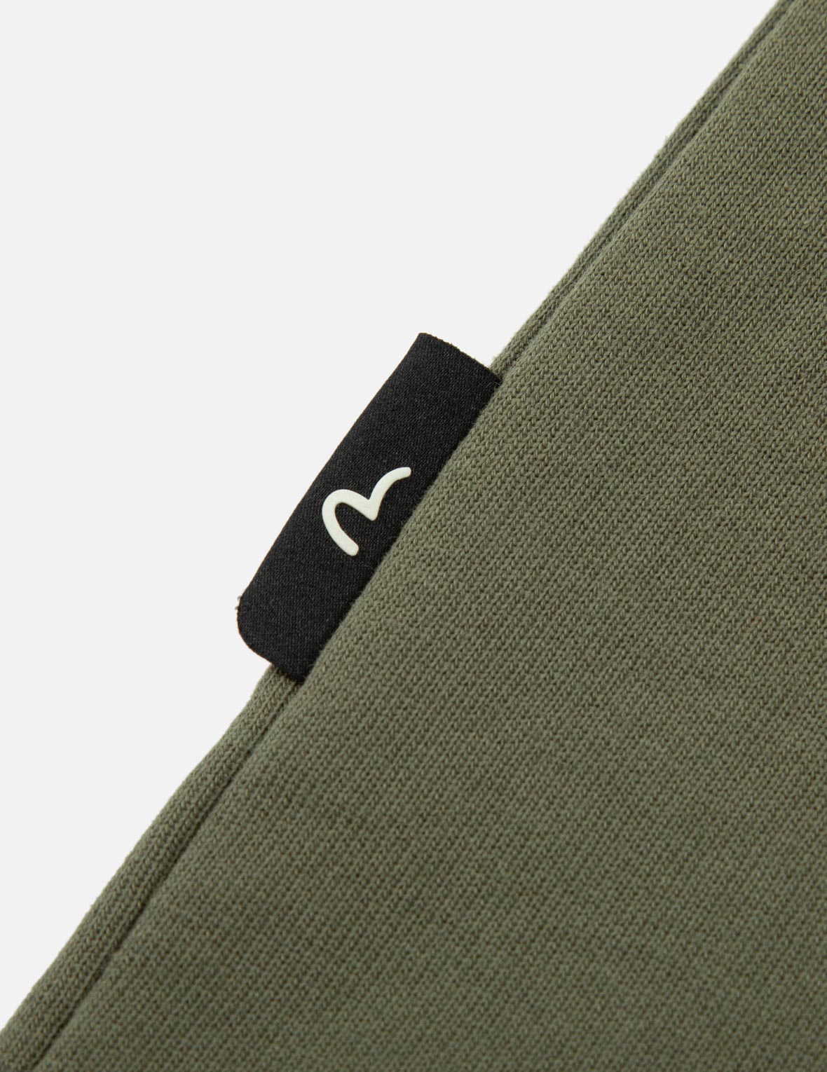 佛头和鲤鱼旗印花宽版短袖卫衣