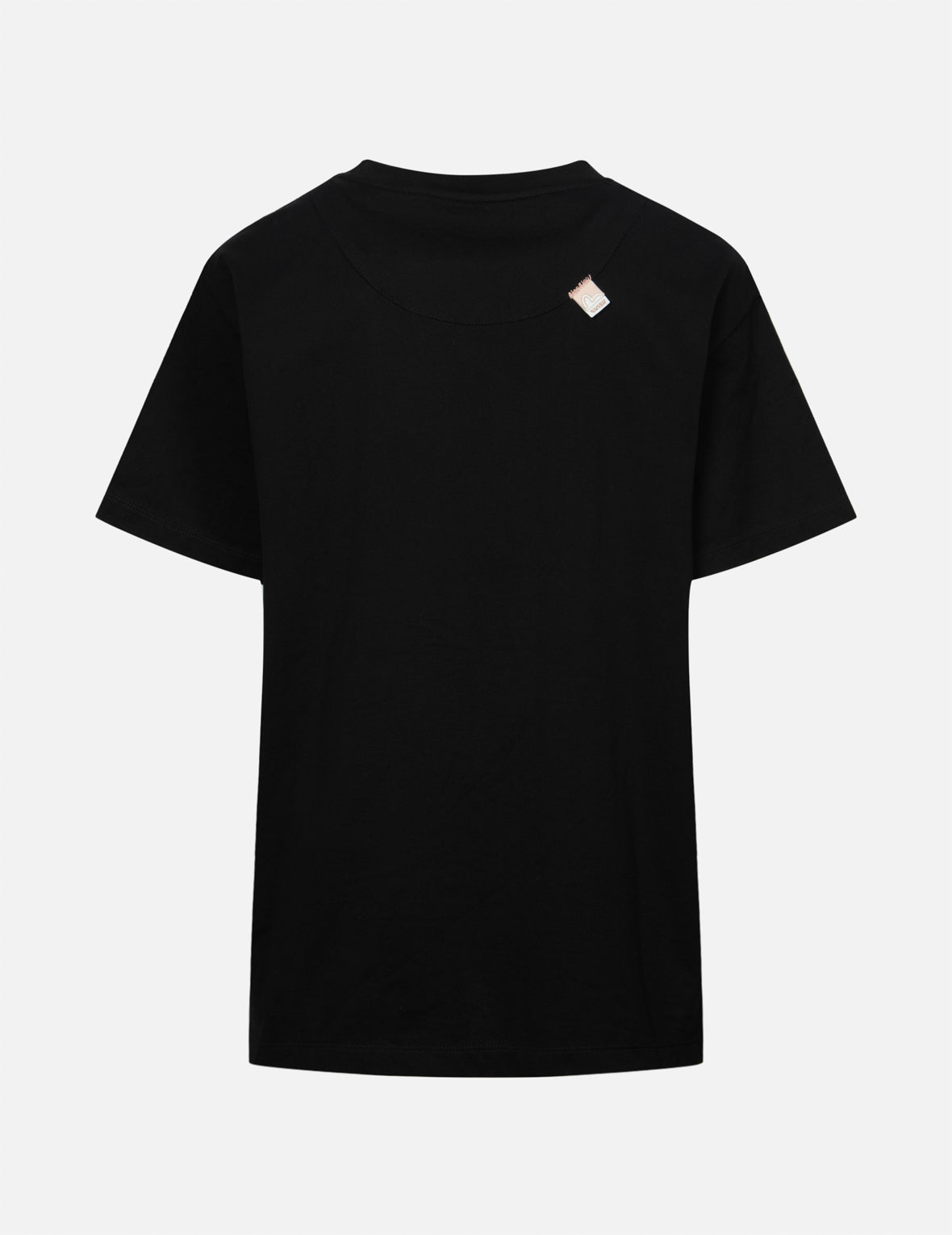 Fortune Cat and Floral Print Boyfriend T-shirt