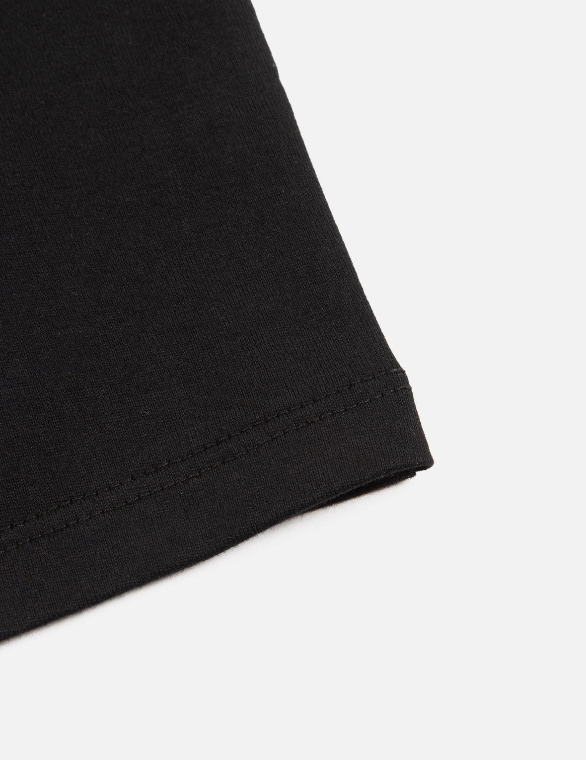 仙鹤和紫藤花印花常规版型T恤