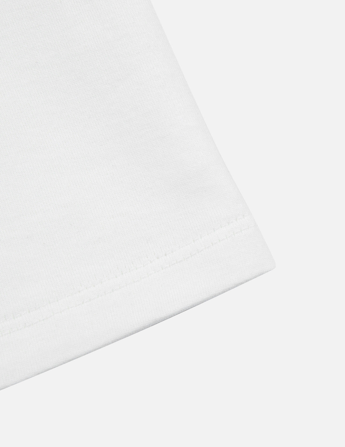 仙鹤和紫藤花印花常规版型T恤