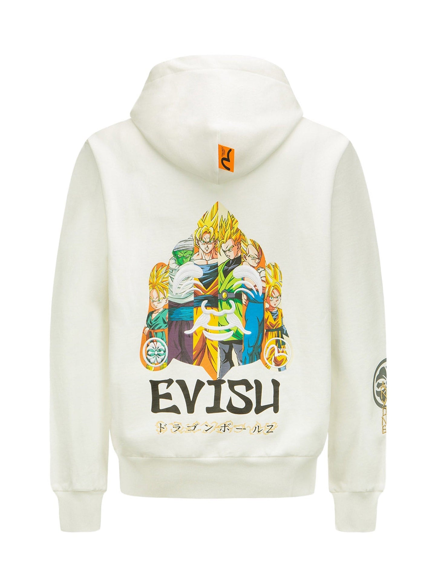 EVISU x Dragon Ball Z 角色佛头图案印花连帽卫衣