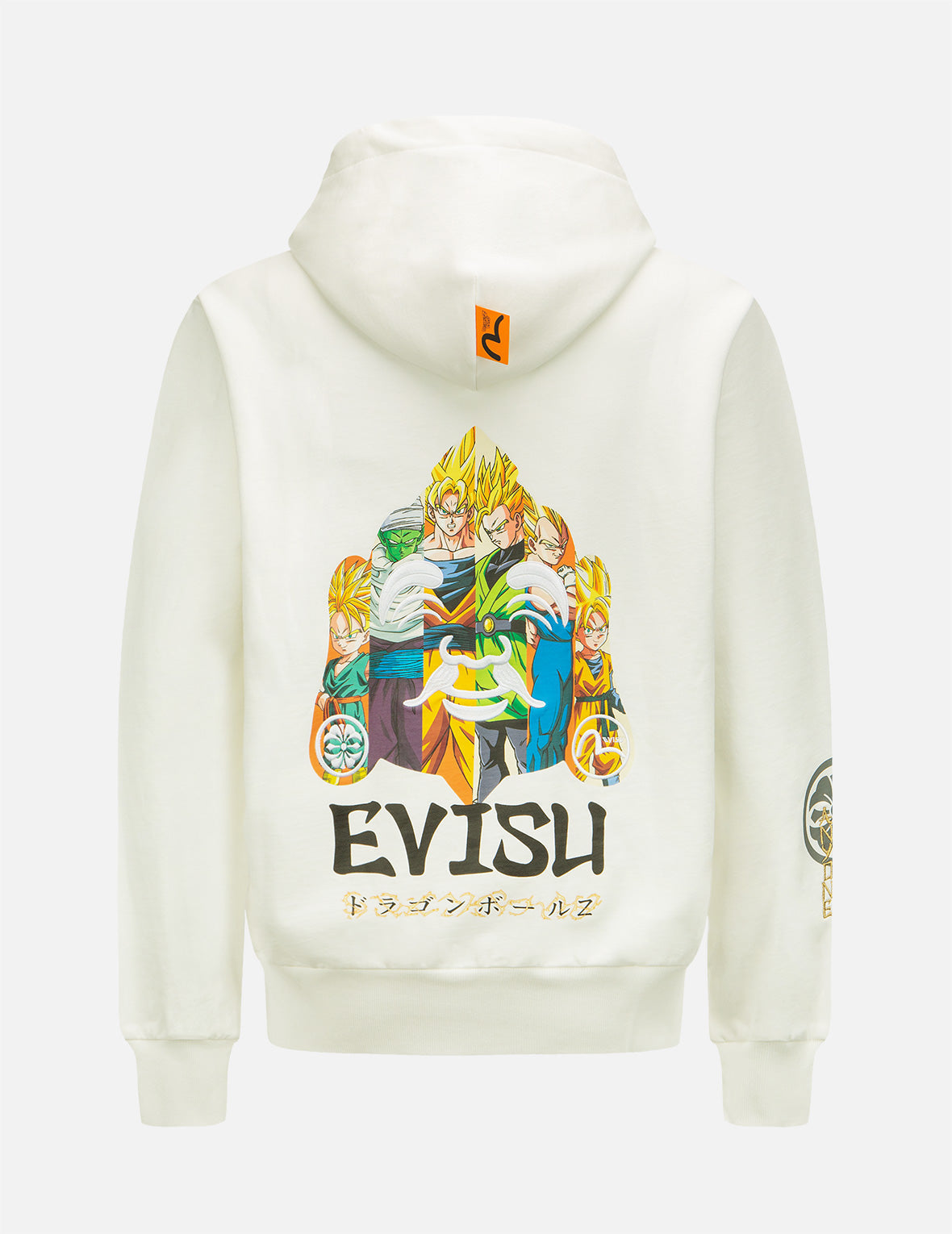 EVISU x Dragon Ball Z 角色佛头图案印花连帽卫衣