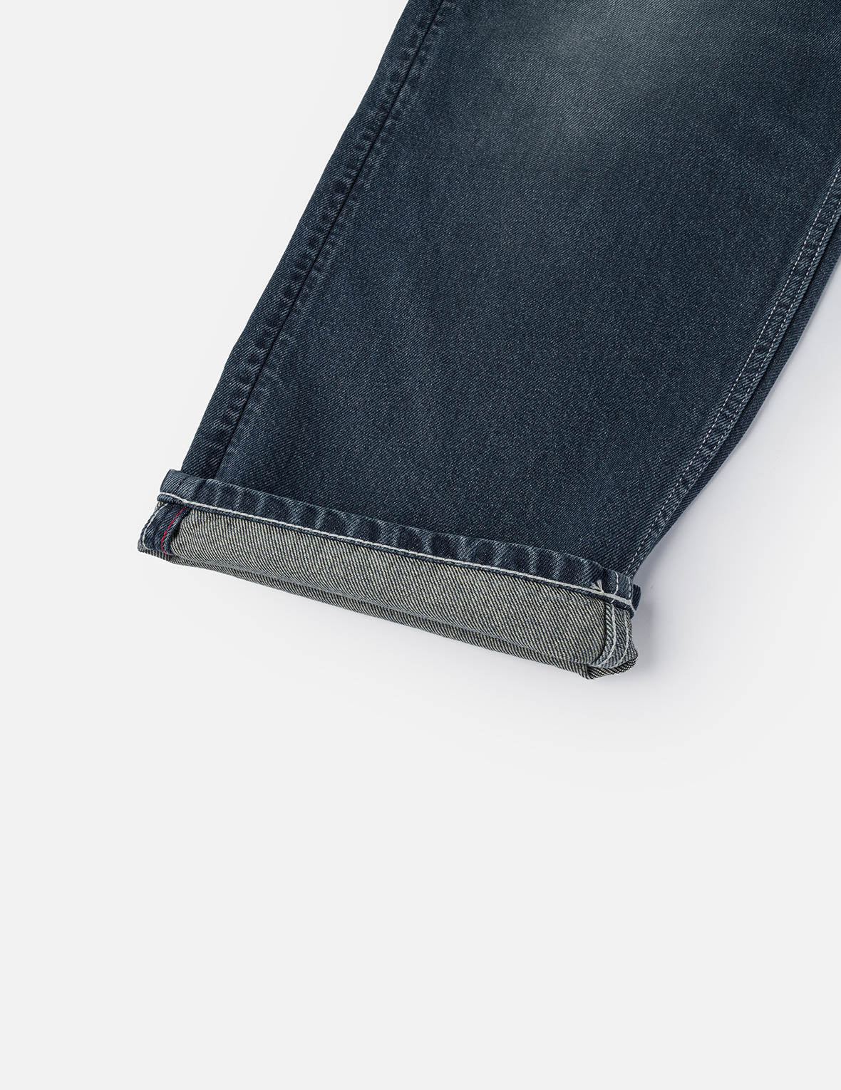 Distressed Seagull Print with Irregular Patches Loose Fit Denim Jeans