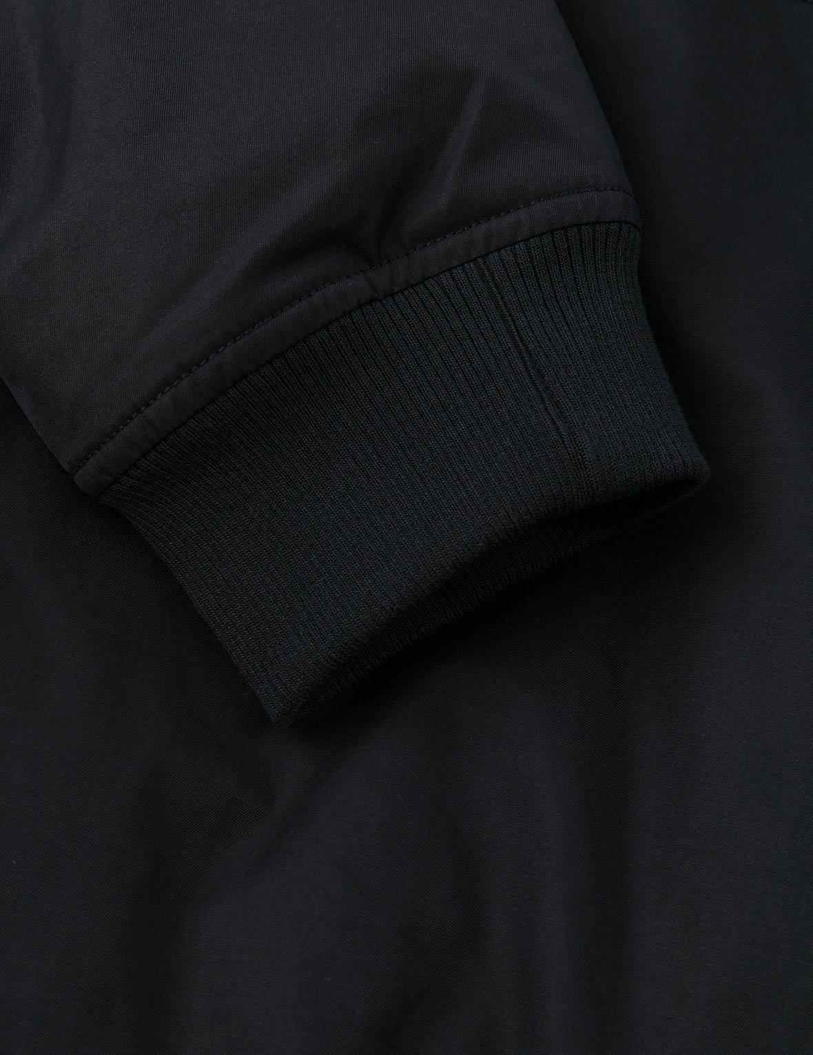 Multi Logo Badges Embroidery Regular Fit Padded Bomber Jacket