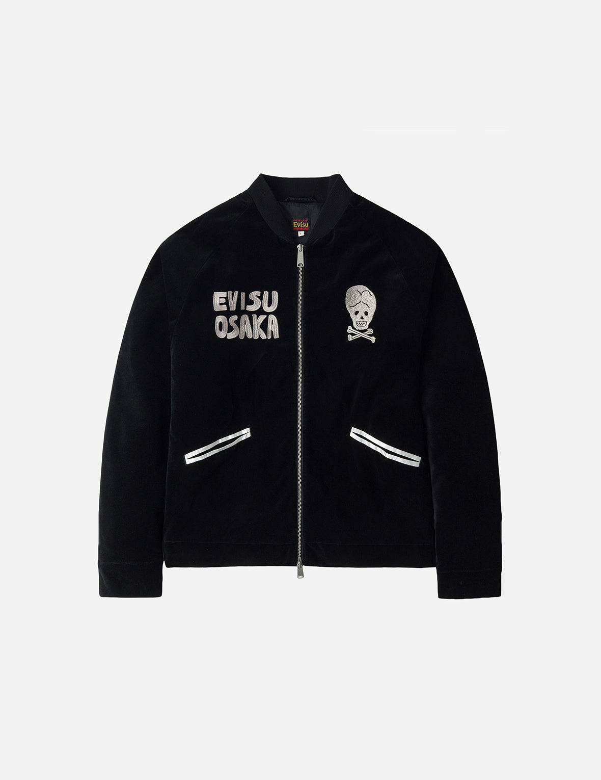 Vintage Velvet Regular Fit Padded Souvenir Jacket – EVISU