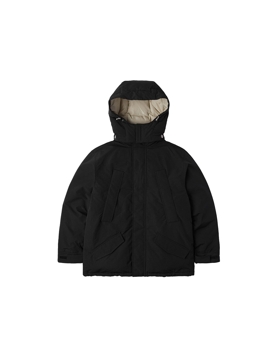 Seagull Embroidery Regular Fit Waterproof Down Jacket