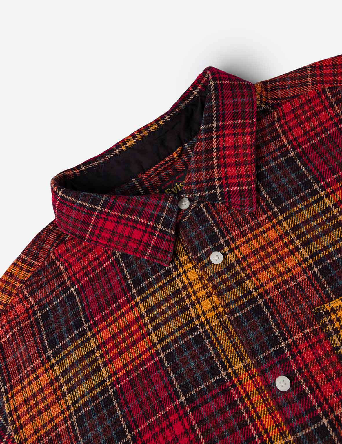 Seagull Print Regular Fit Flannel Check Shirt